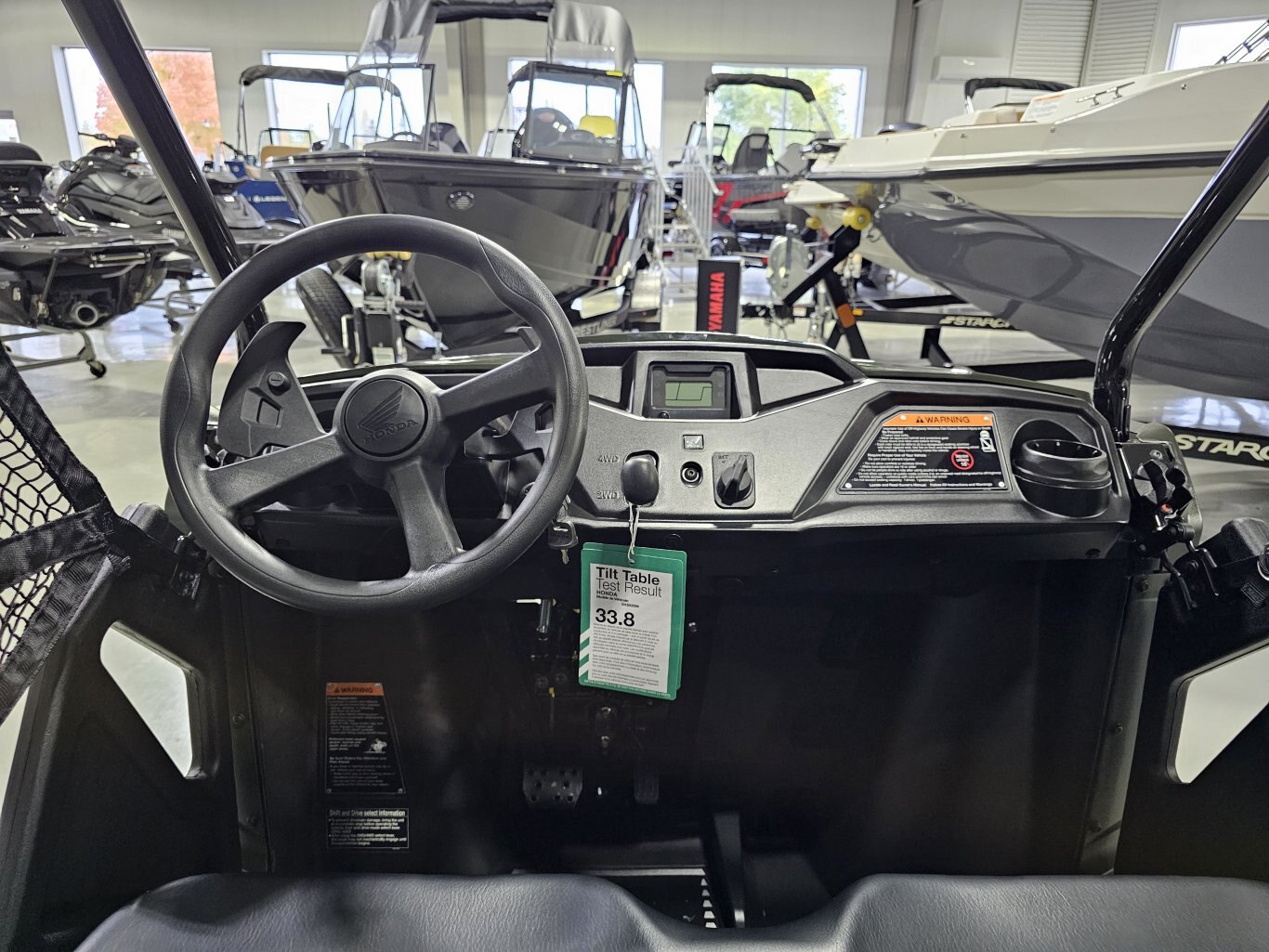 2026 Honda Pioneer 520 Standard Black Forest Green