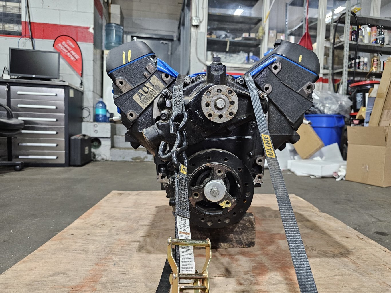 REBUILT 4.3L MARINE ENGINE: MERCRUISER 4.3L V6