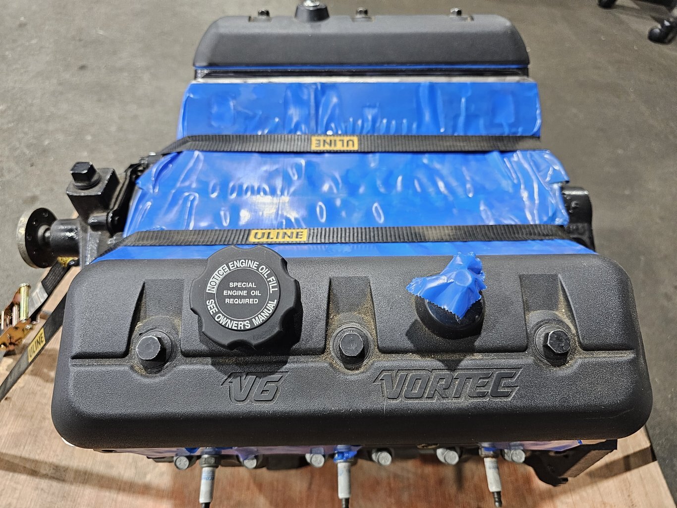 REBUILT 4.3L MARINE ENGINE: MERCRUISER 4.3L V6