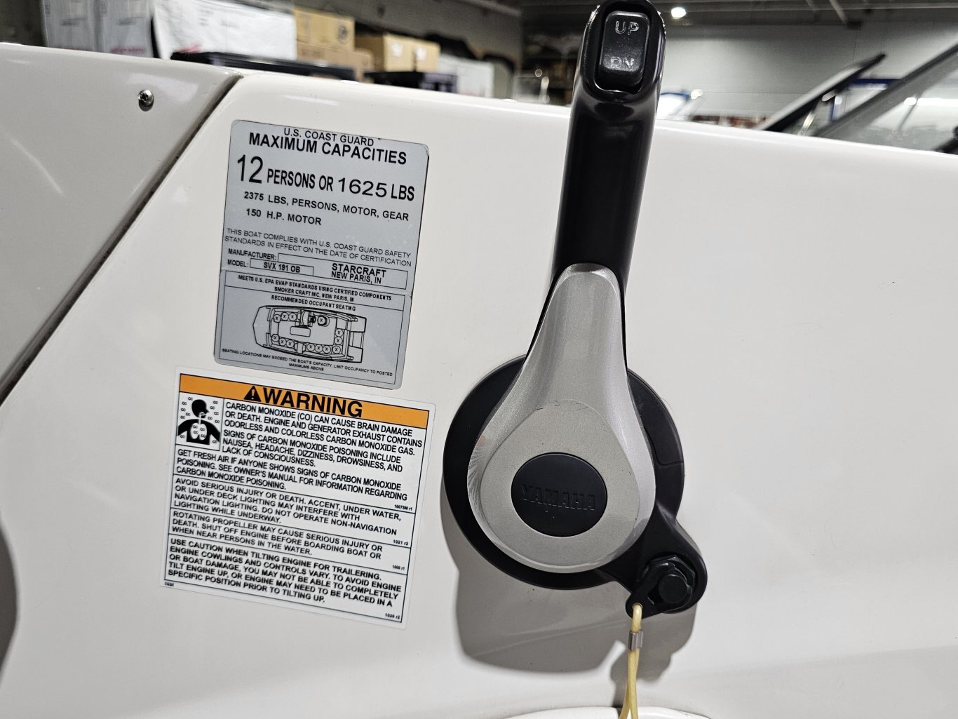 2023 Starcraft SVX 191 W/ 150 HP YAMAHA 566 Hours