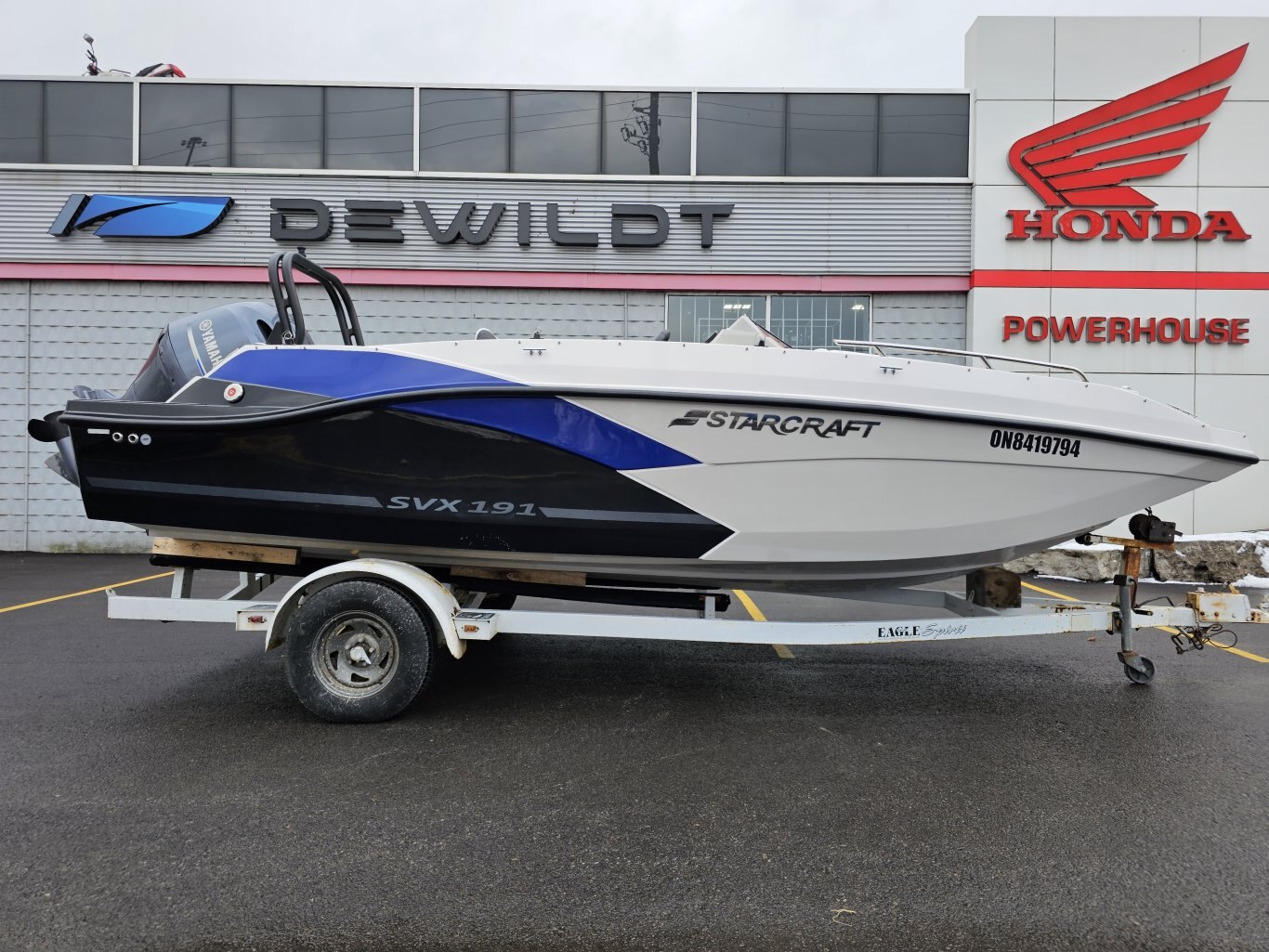 2023 Starcraft SVX 191 W/ 150 HP YAMAHA 566 Hours