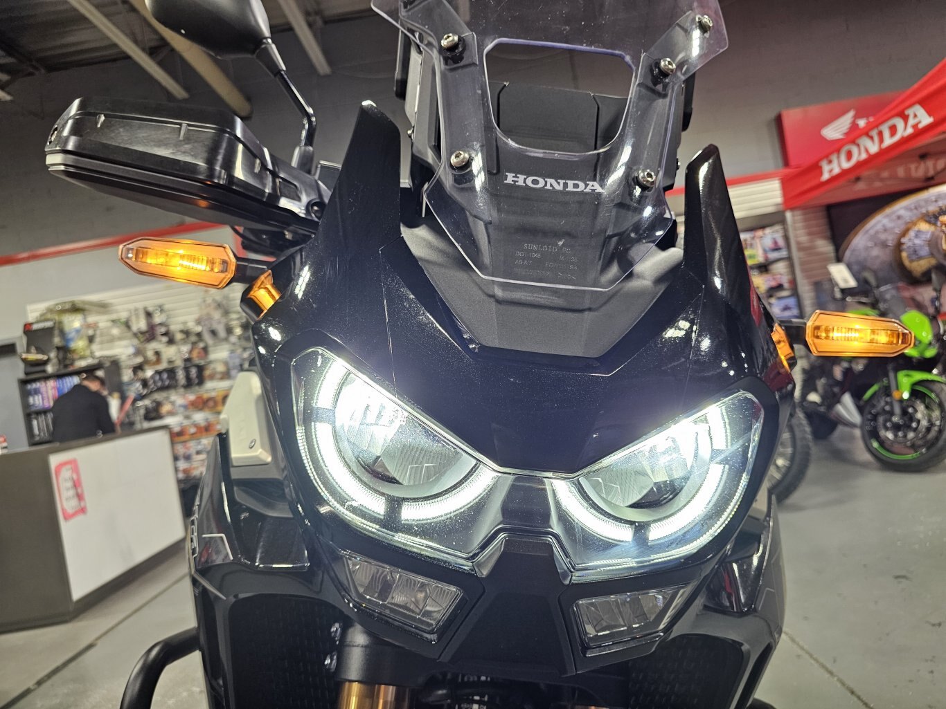 2021 Honda Africa Twin Adventure Sports 40,284 KM