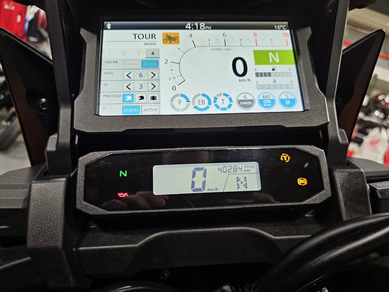 2021 Honda Africa Twin Adventure Sports 40,284 KM