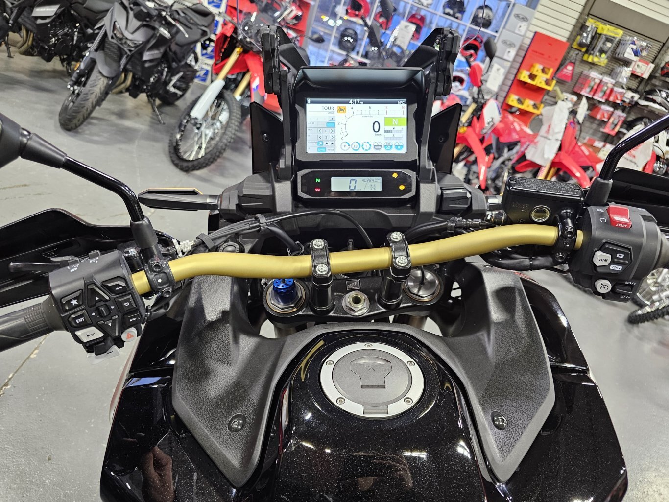 2021 Honda Africa Twin Adventure Sports 40,284 KM