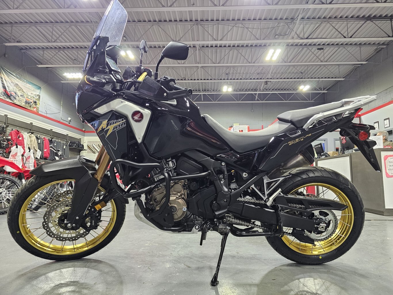 2021 Honda Africa Twin Adventure Sports 40,284 KM