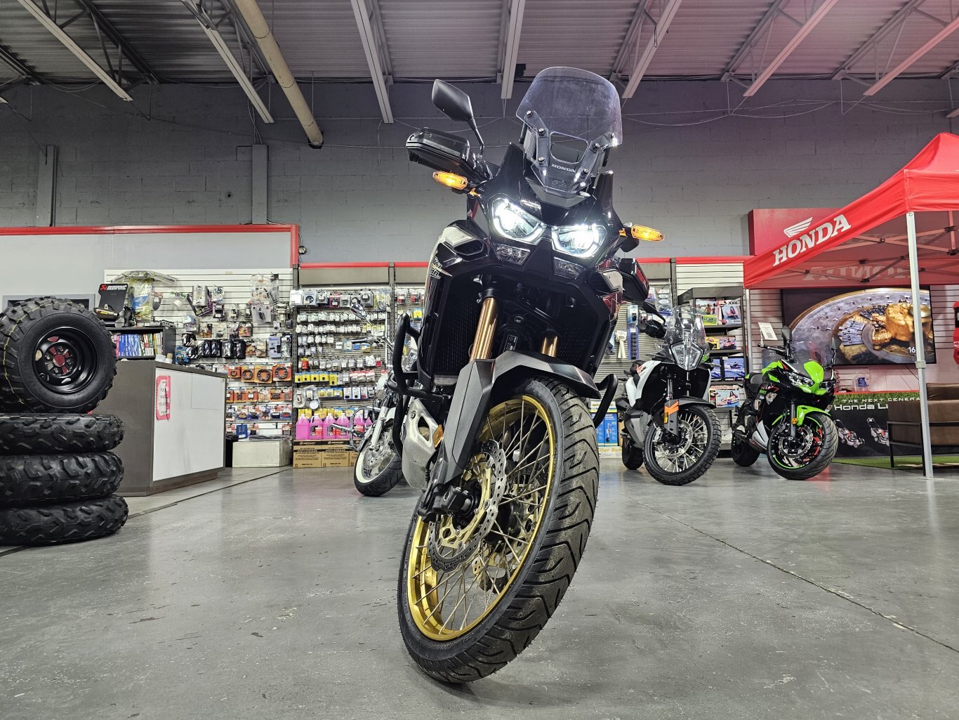 2021 Honda Africa Twin Adventure Sports 40,284 KM