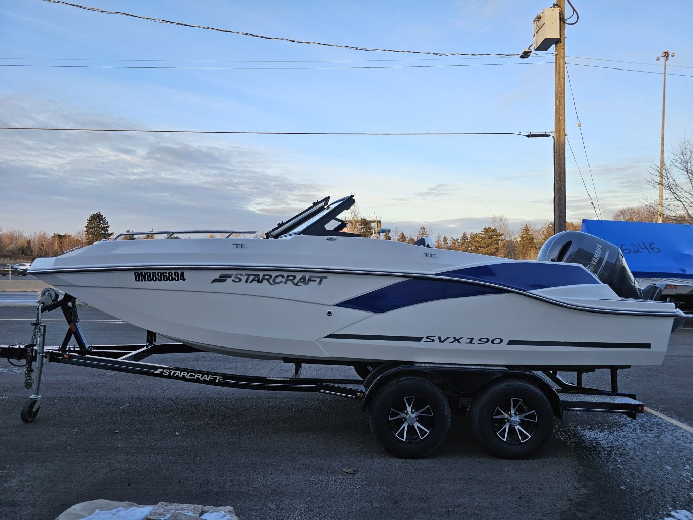 2023 Starcraft SVX 190 DC With 150 HP Yamaha 574 Hours