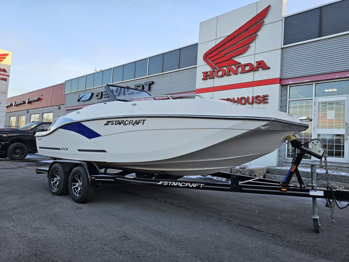 2023 Starcraft SVX 190 DC With 150 HP Yamaha 574 Hours