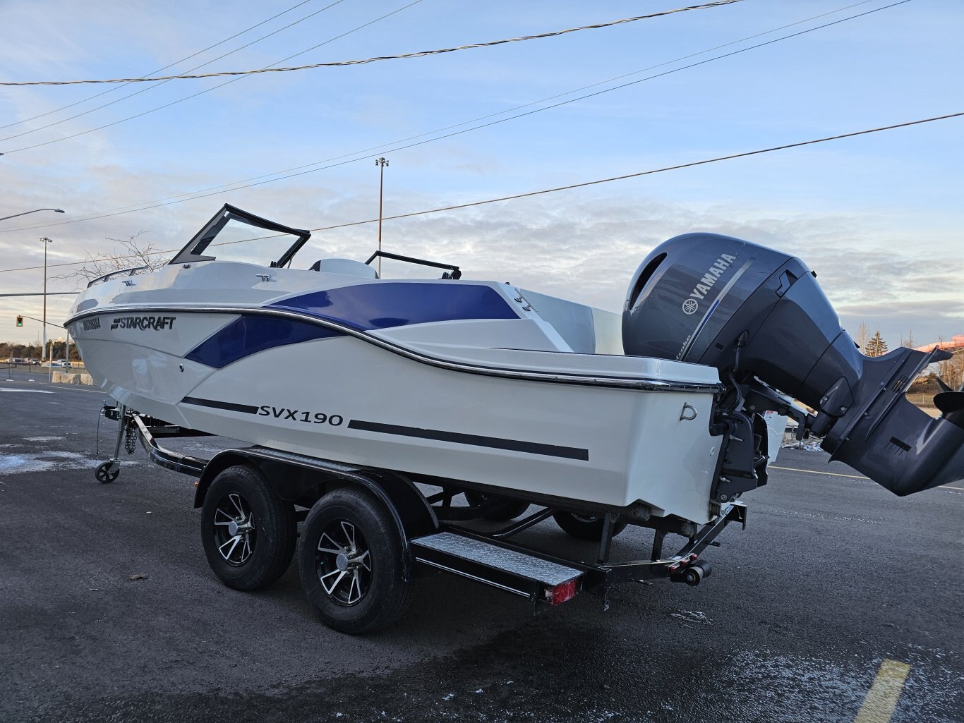 2023 Starcraft SVX 190 DC With 150 HP Yamaha 574 Hours