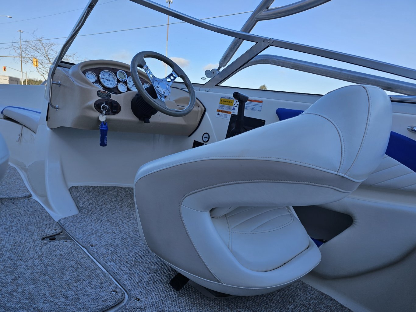 2008 GLASTRON GT185 WITH VOLVO PENTA 4.3GL 552 HOURS