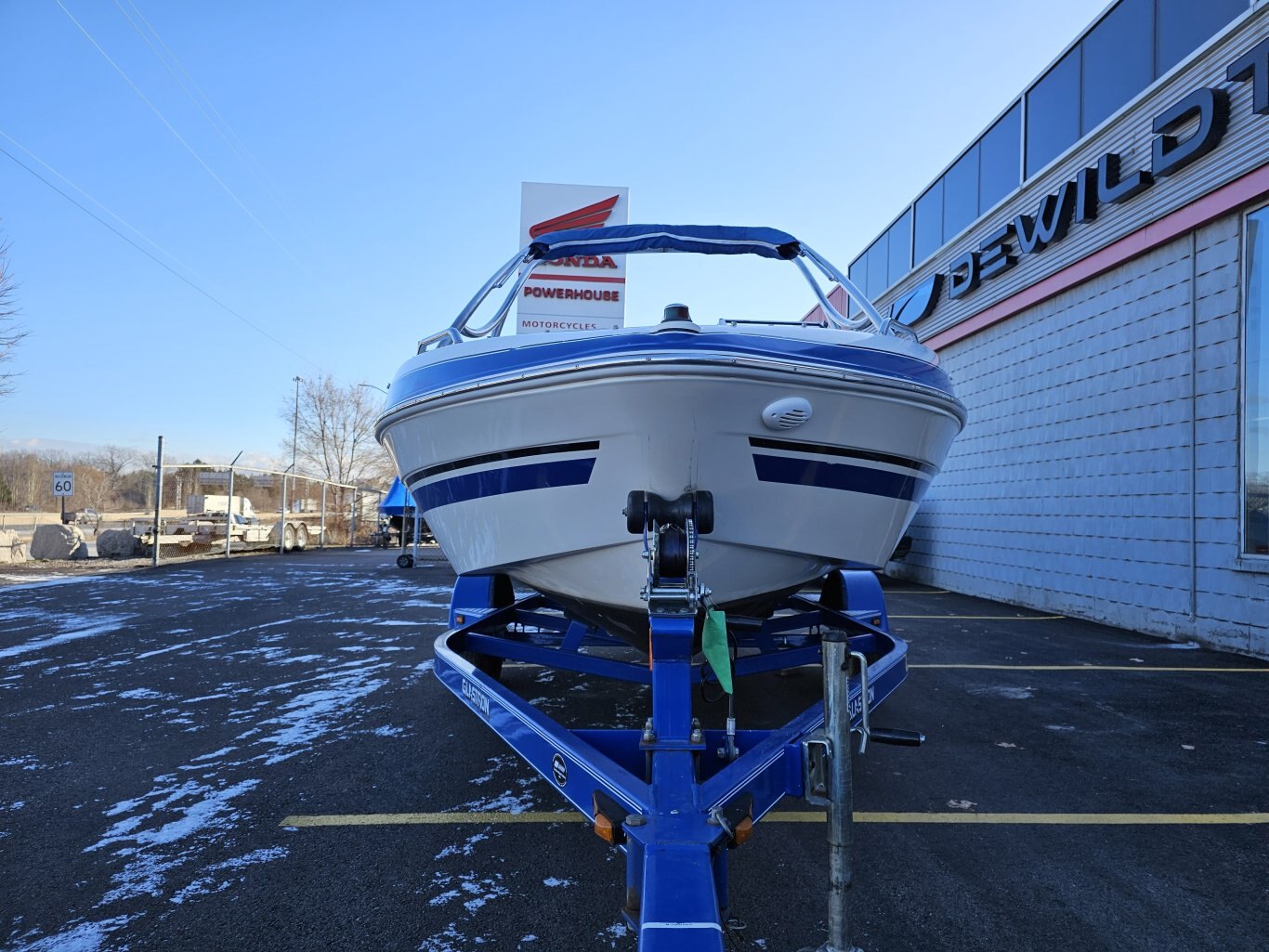2008 GLASTRON GT185 WITH VOLVO PENTA 4.3GL 552 HOURS