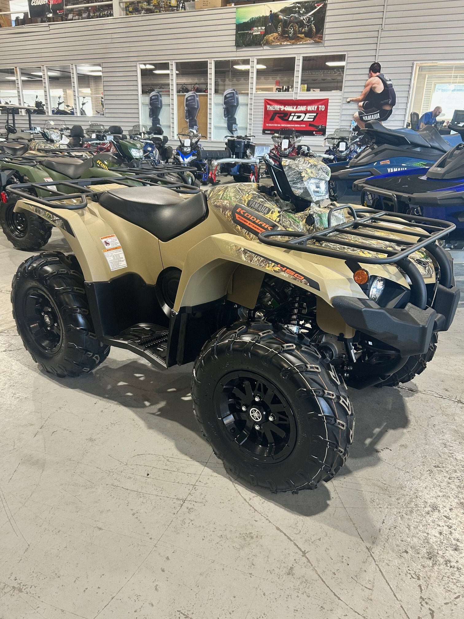 2026 Yamaha Kodiak 450 EPS CAMO Fall Beige/Realtree Edge