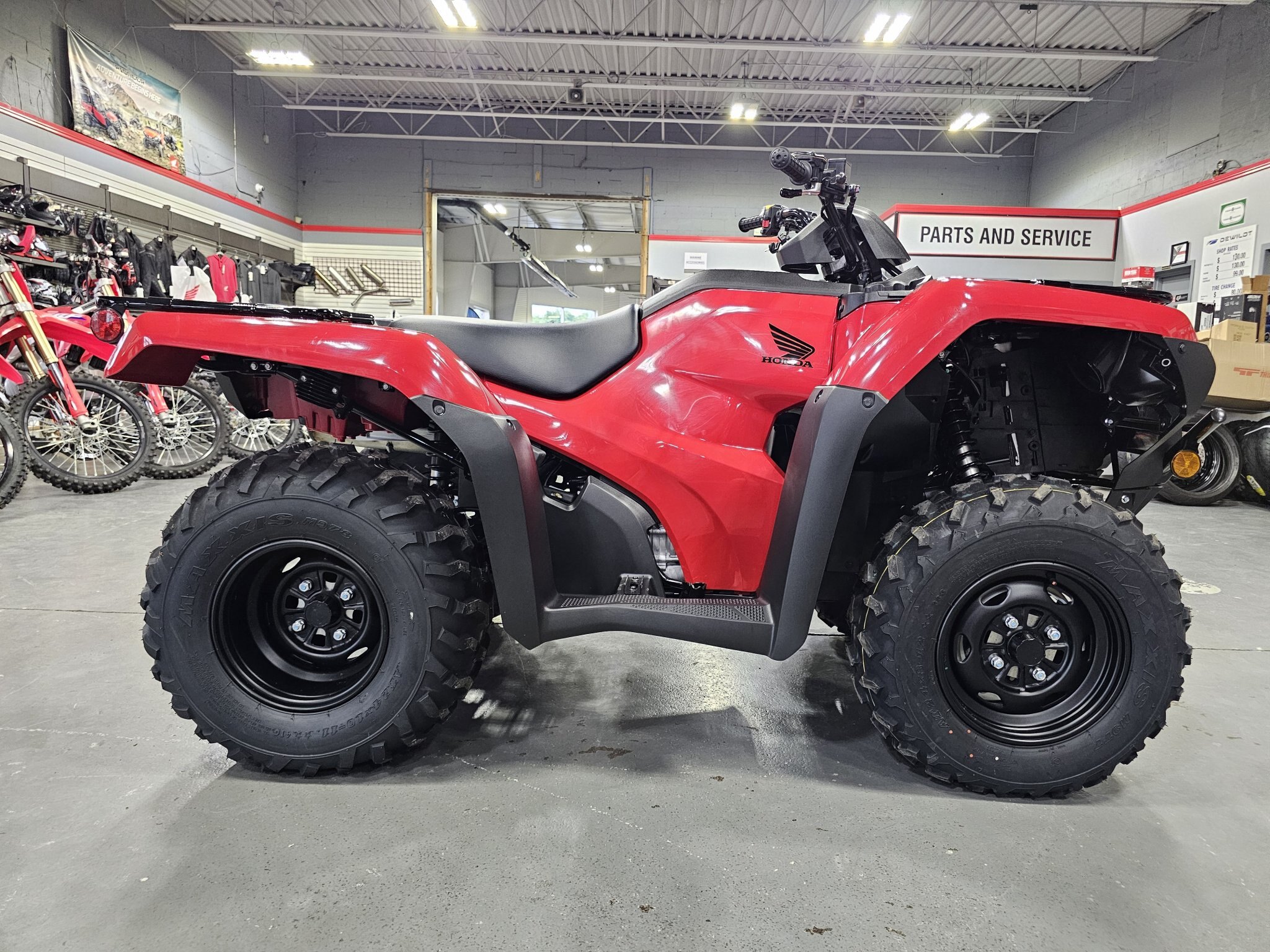 2026 Honda Rubicon 520 DCT Deluxe Automatic