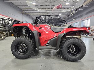 2026 Honda Rancher TRX420 Manual Shift Hero Red