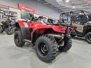 2026 Honda Rancher TRX420 Manual Shift Hero Red
