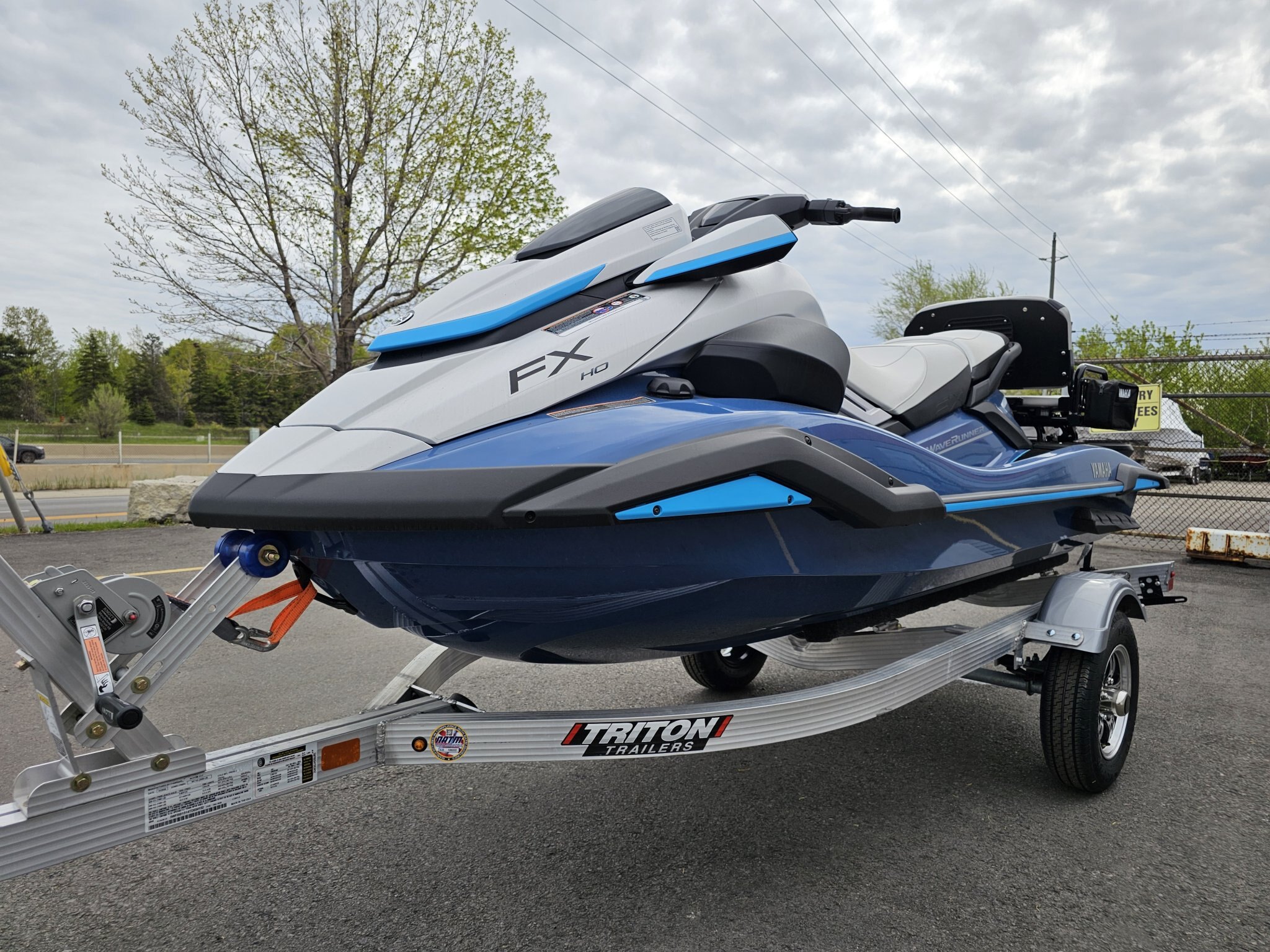 2026 Yamaha VX Limited HO Azure Blue