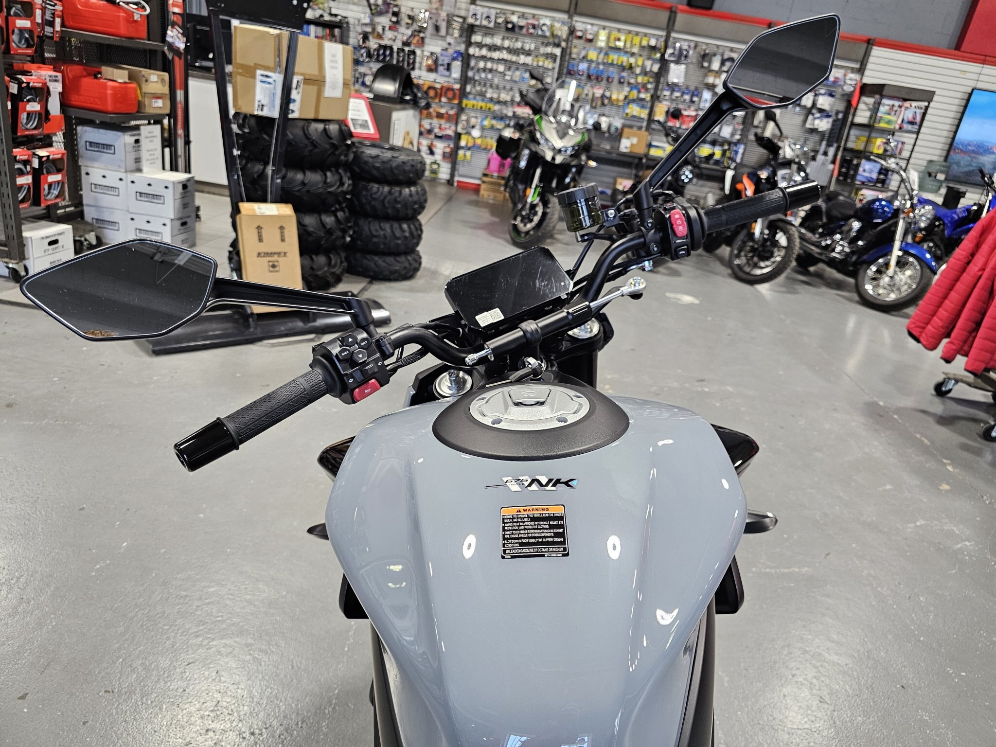 2026 CFMOTO 675NK Tundra Grey