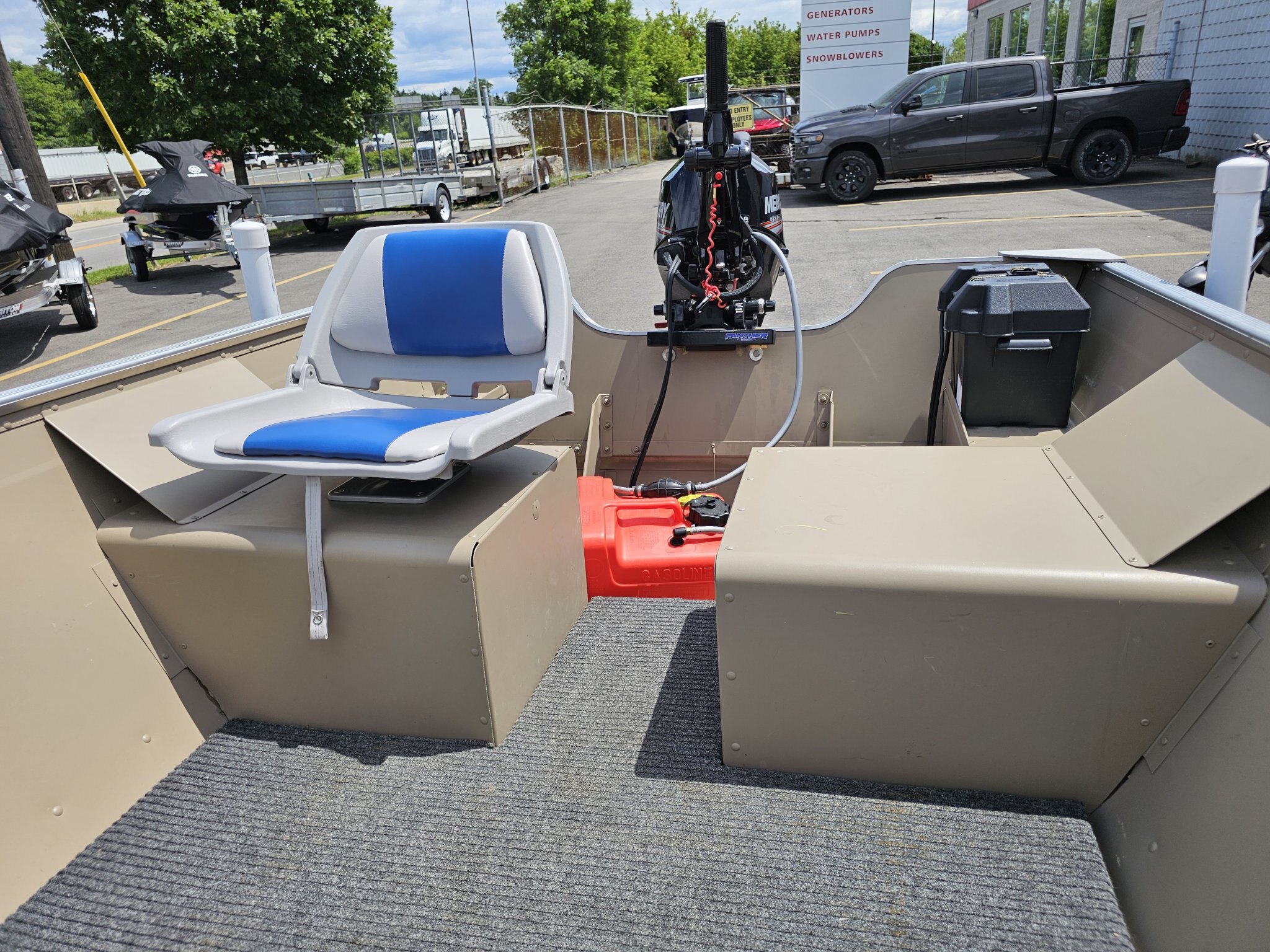 2024 POLAR KRAFT WITH 15 HP MERCURY