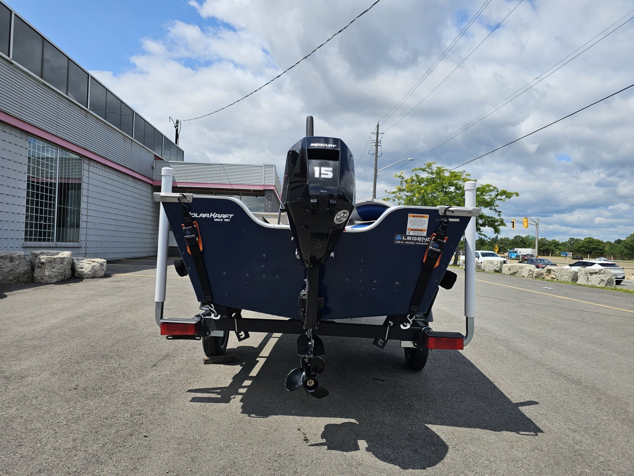 2024 POLAR KRAFT WITH 15 HP MERCURY