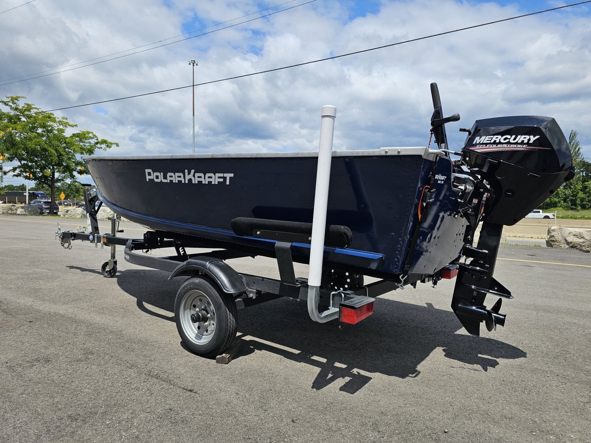 2024 POLAR KRAFT WITH 15 HP MERCURY
