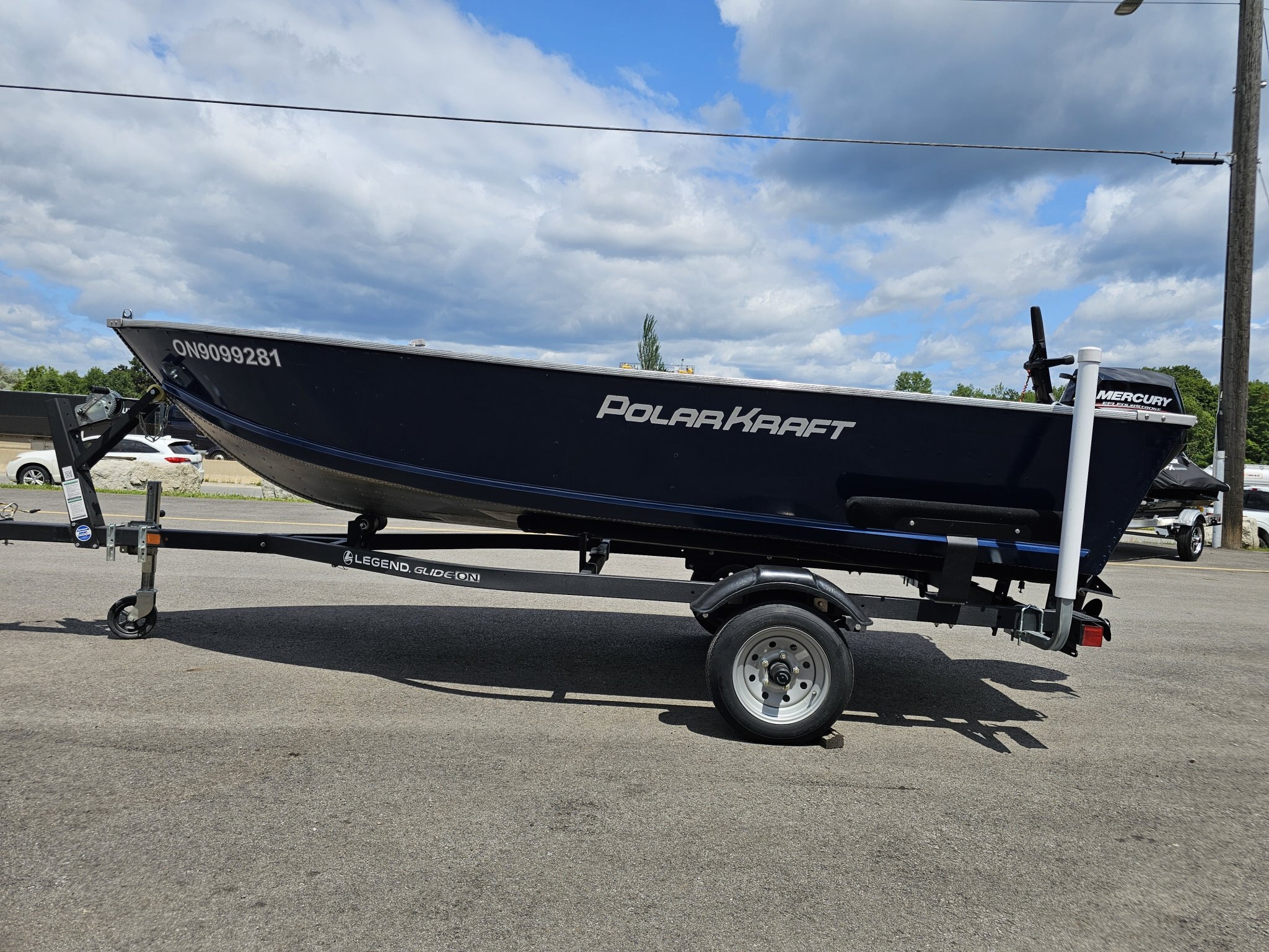 2024 POLAR KRAFT WITH 15 HP MERCURY