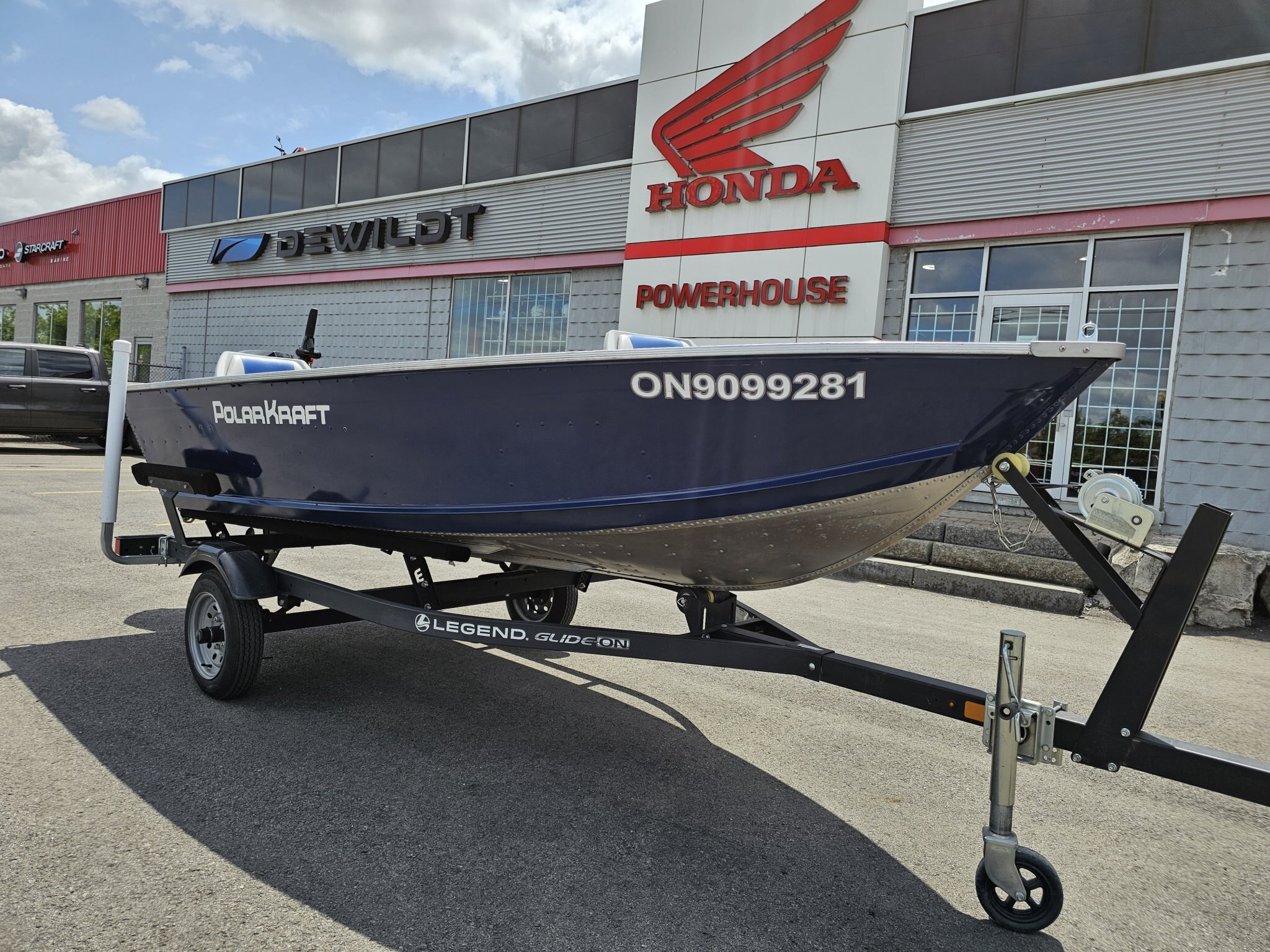 2024 POLAR KRAFT WITH 15 HP MERCURY