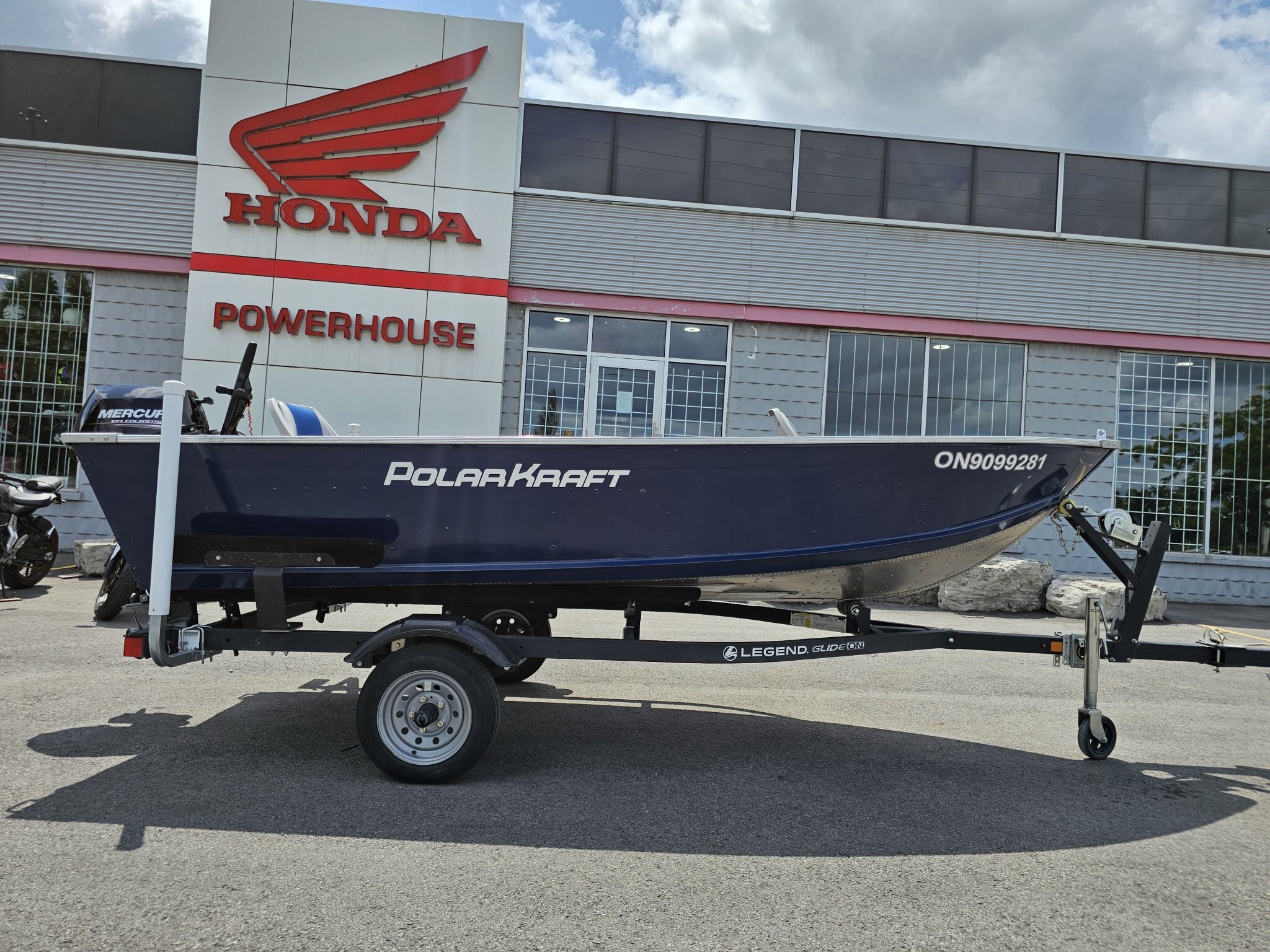 2024 POLAR KRAFT WITH 15 HP MERCURY