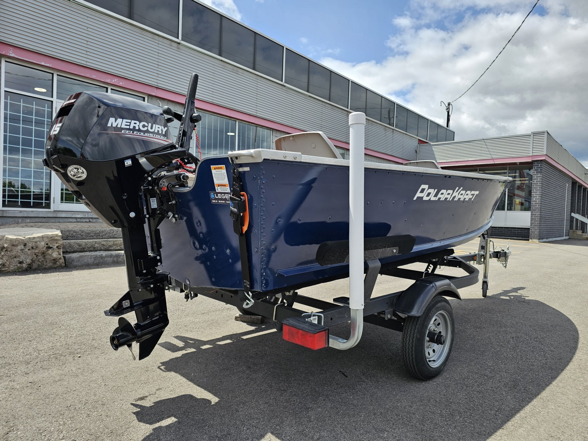 2024 POLAR KRAFT WITH 15 HP MERCURY