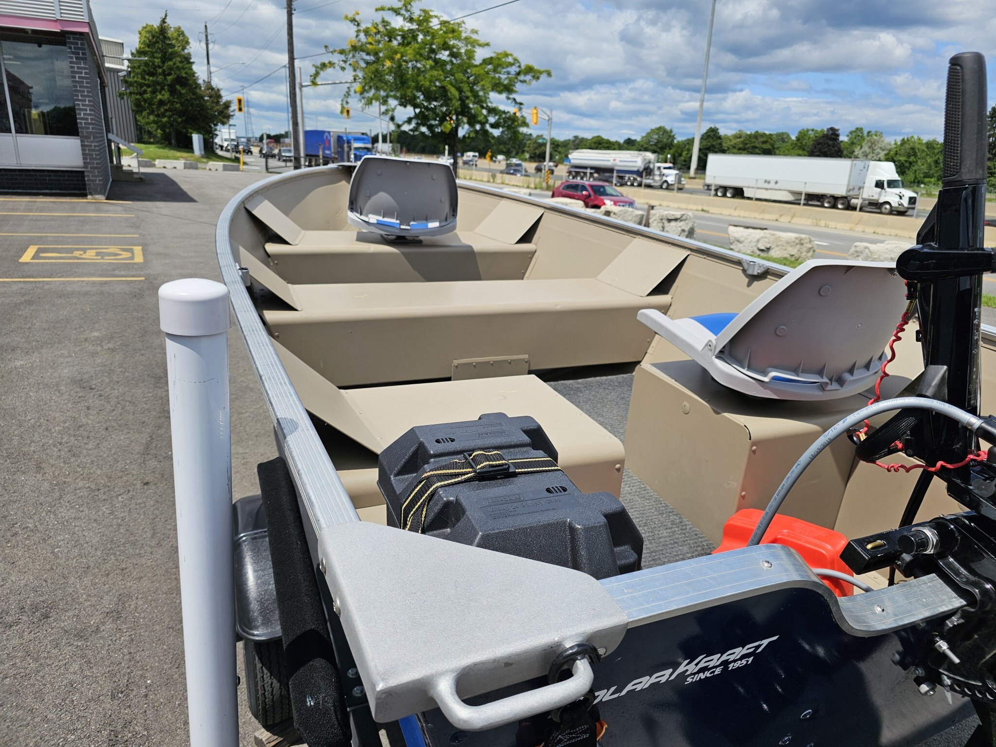 2024 POLAR KRAFT WITH 15 HP MERCURY