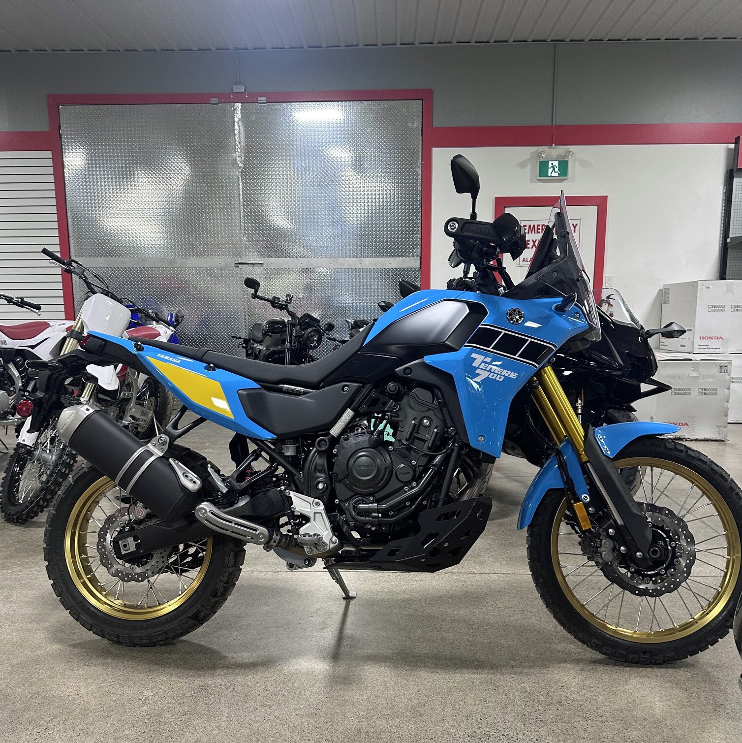 2025 Yamaha Tenere 700 Sky Blue