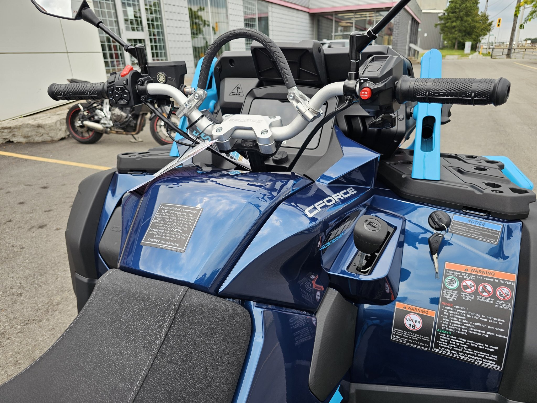 2026 CFMOTO CFORCE 1000 MV Twilight Blue