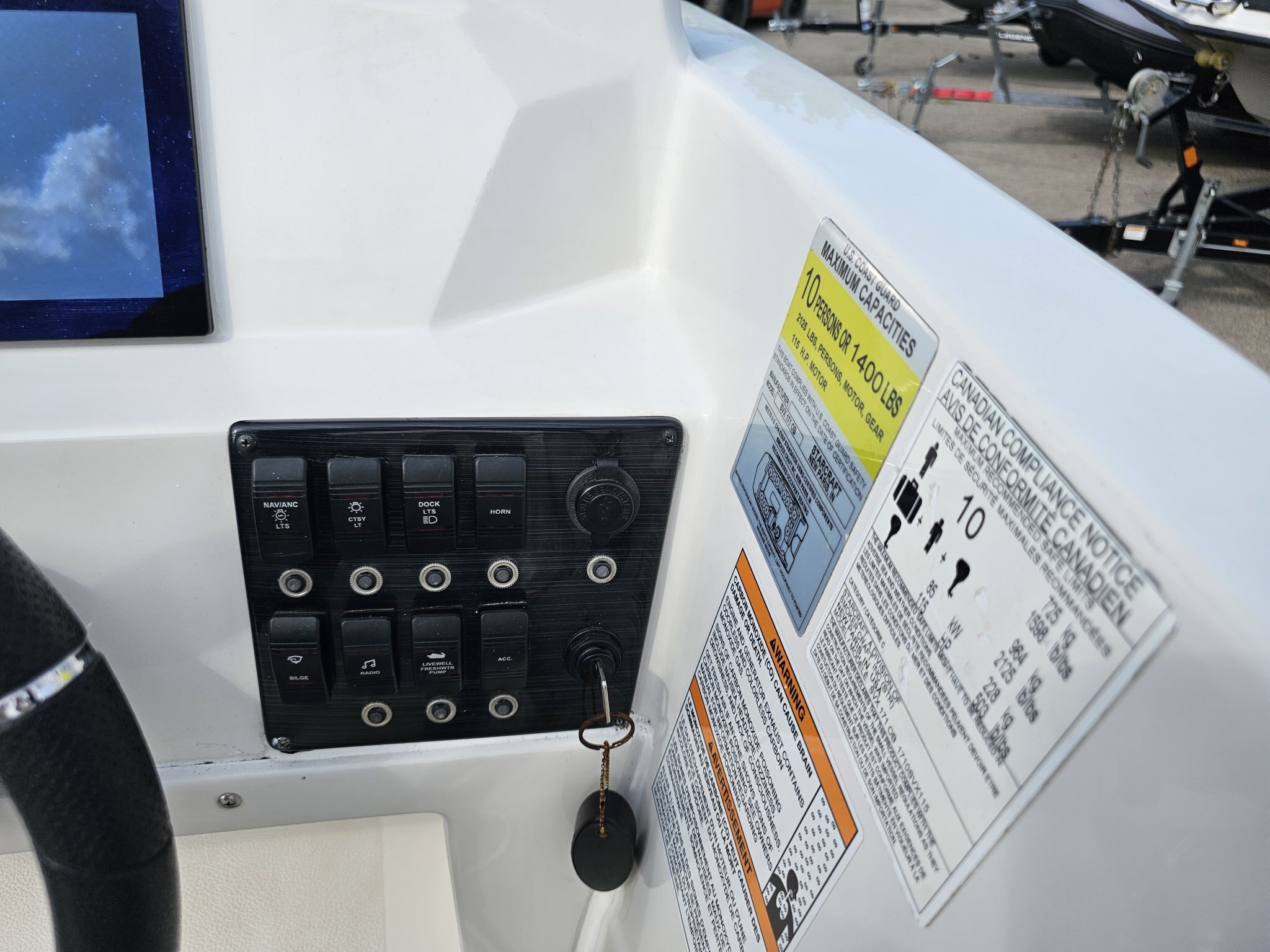 2023 Starcraft SVX 171 W/ 115 HP YAMAHA 518 HOURS