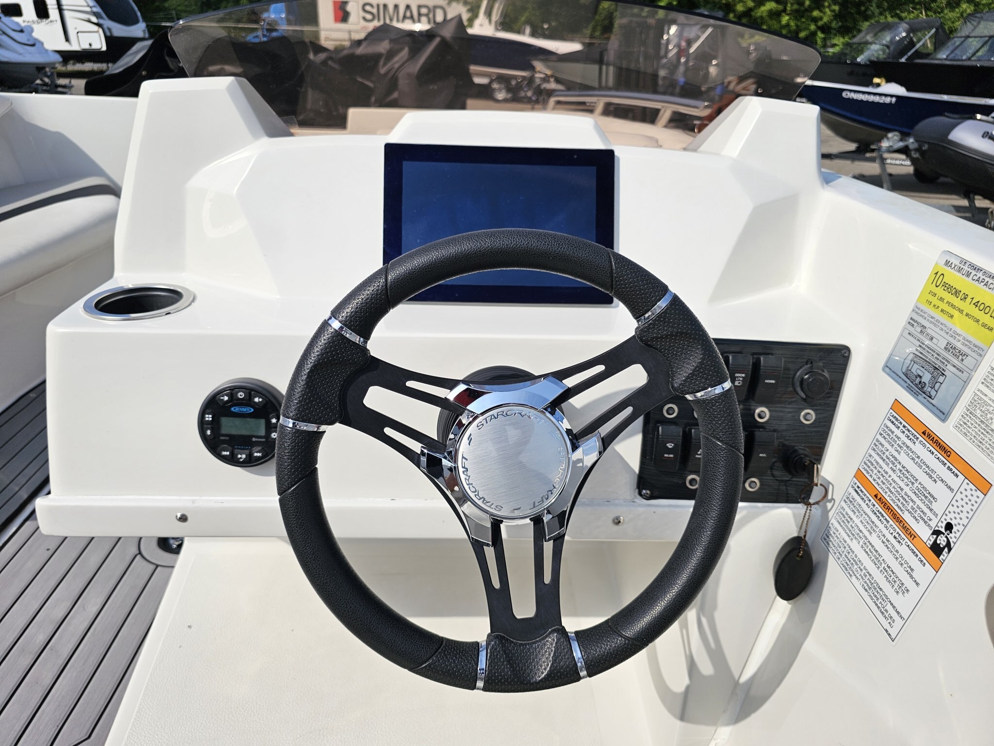 2023 Starcraft SVX 171 W/ 115 HP YAMAHA 518 HOURS