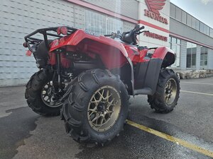 2027 Honda Rubicon 520 DCT IRS EPS Automatic Hero Red UPGRADED RIMS & TIRES PLUS WARN WINCH!