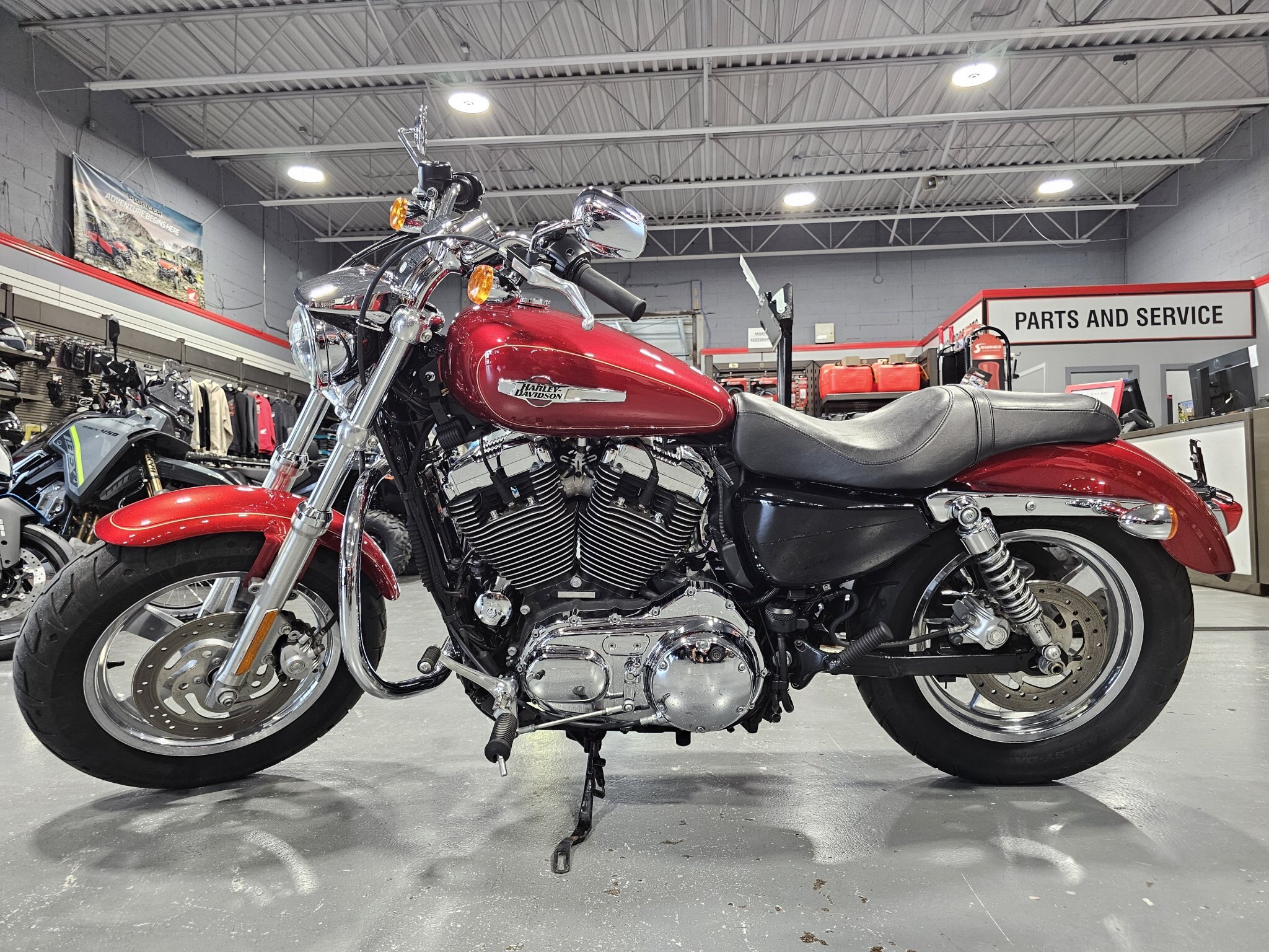 2012 HARLEY DAVIDSON SPORTSTER 1200 CUSTOM 18,293 KM