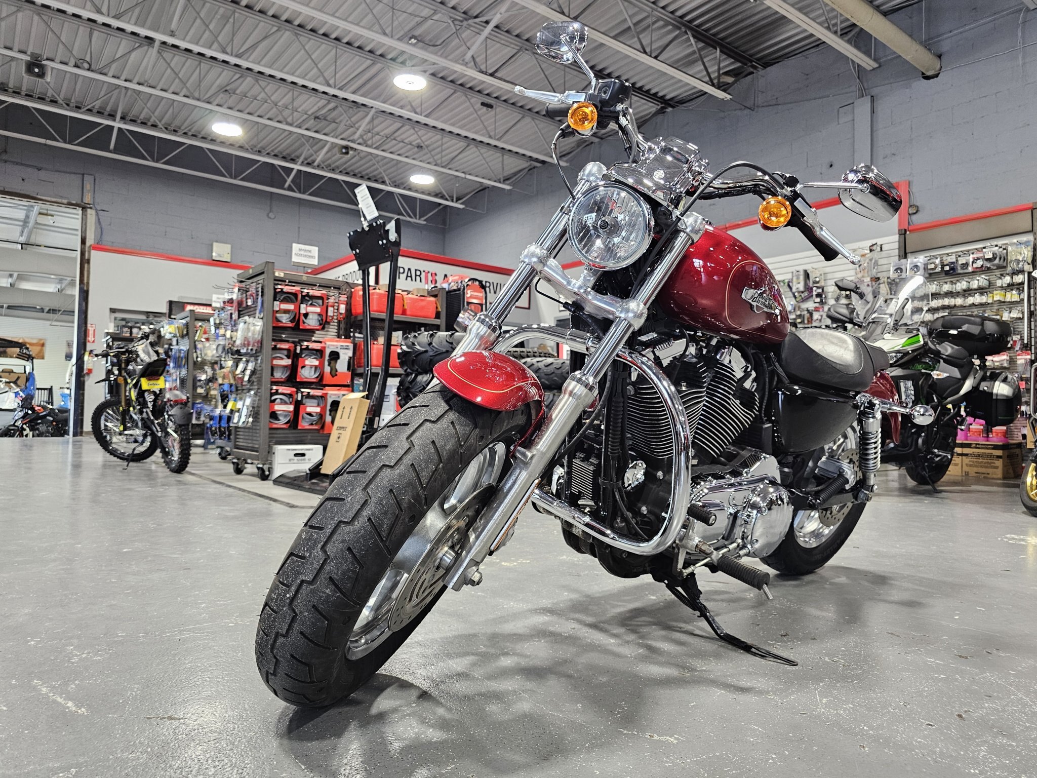 2012 HARLEY DAVIDSON SPORTSTER 1200 CUSTOM 18,293 KM