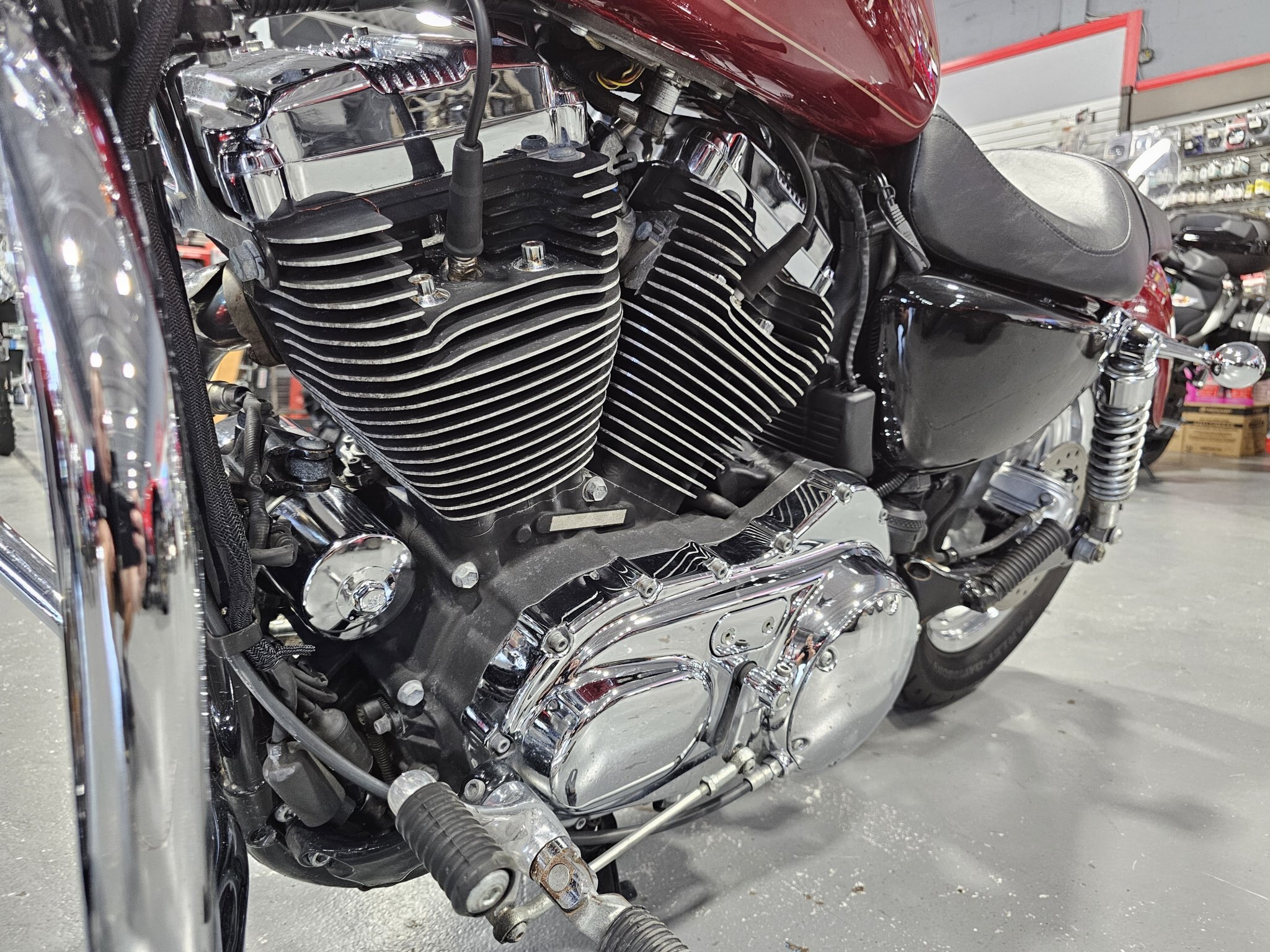 2012 HARLEY DAVIDSON SPORTSTER 1200 CUSTOM 18,293 KM