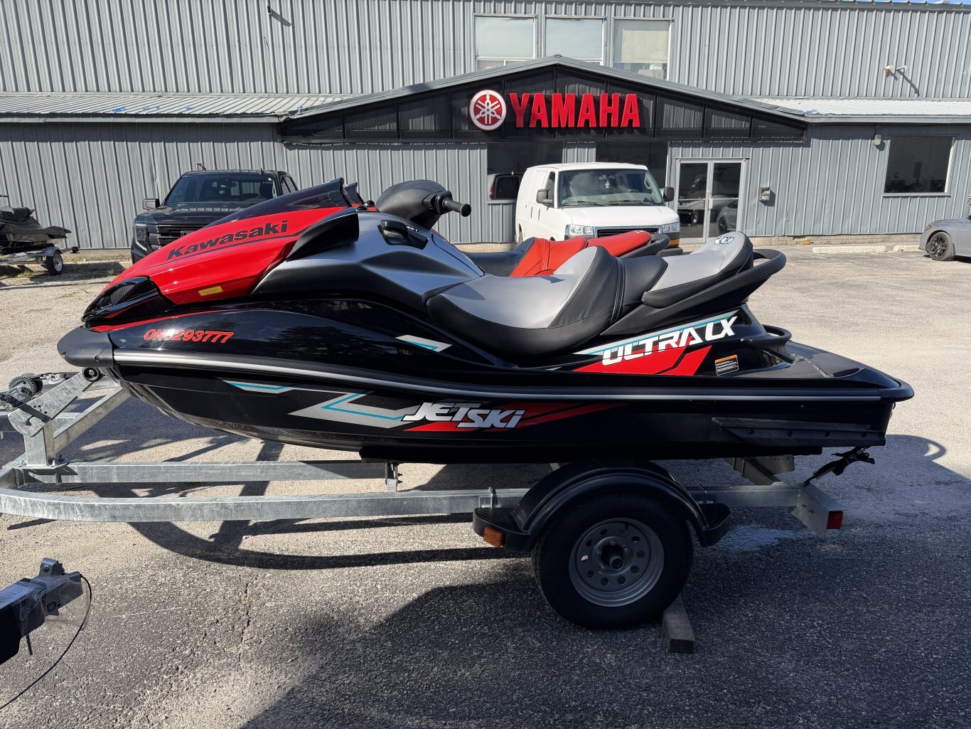 2022 KAWASAKI JETSKI ULTRA LX 160 W/32HRS & 2018 KAWASAKI JETSKI ULTRA 310X SPECIAL EDITON W/82 HRS & DOUBLE GALVANIZED TRAILER