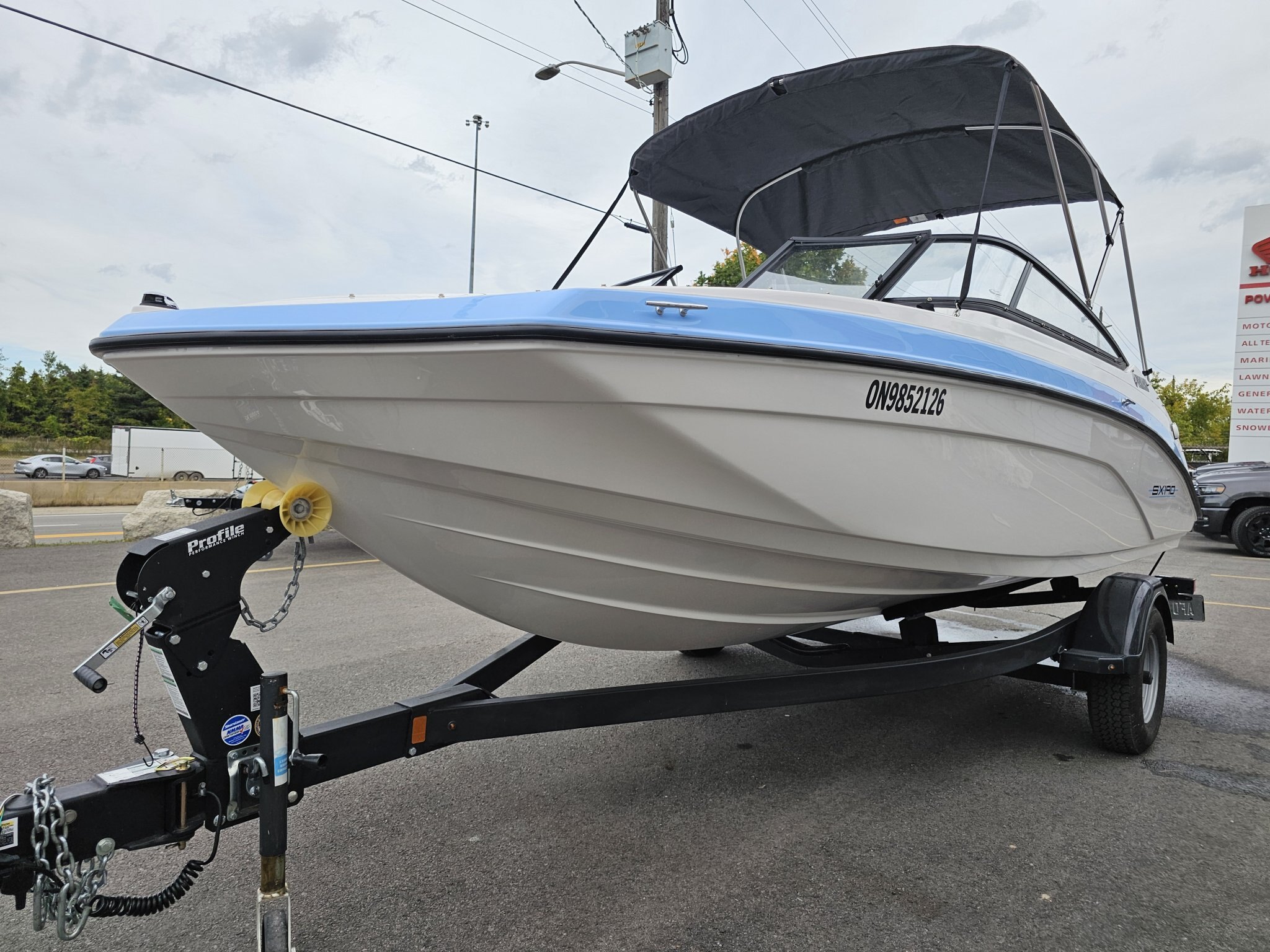 2023 Starcraft SVX 211 W/ 150 HP YAMAHA- 712 HOURS