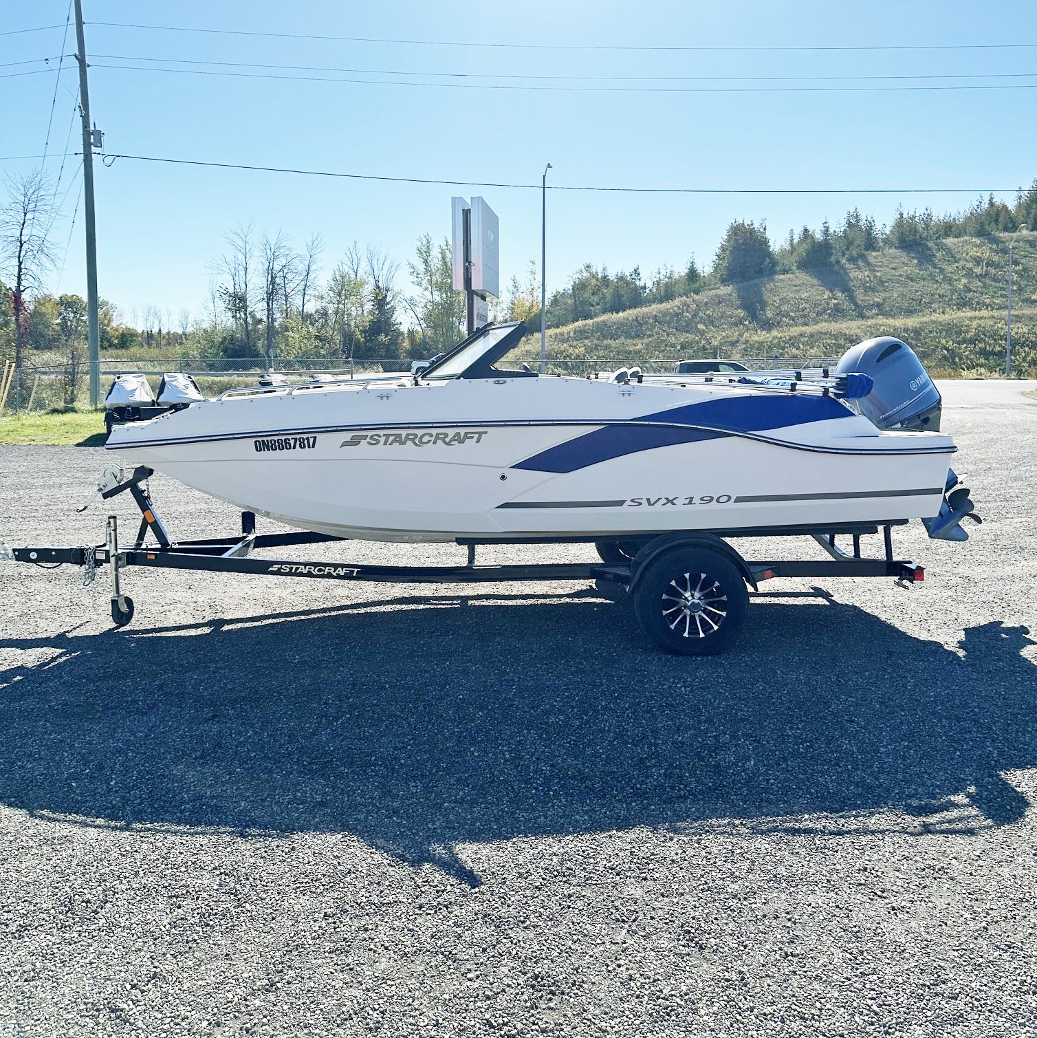 2023 Starcraft SVX 191 W/ 150 HP YAMAHA- 566 Hours