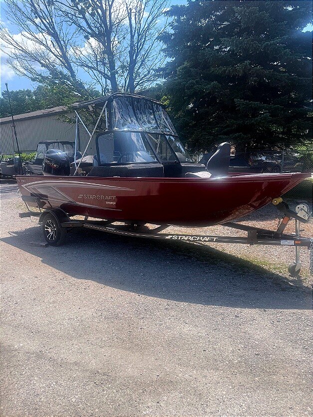 2025 STARCRAFT STORM 176 DC W/115HP YAMAHA & MATCHING TRAILER BOAT SHOW PRICES NOW!
