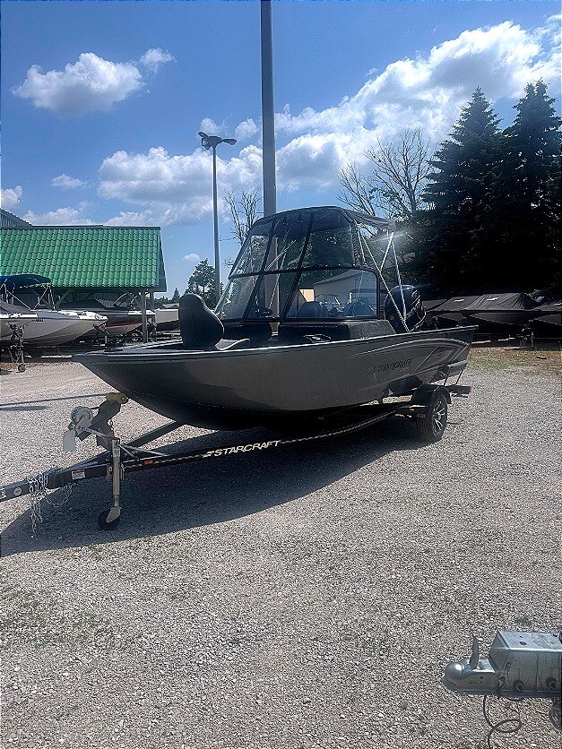 2025 STARCRAFT STORM 176 DC W/115HP YAMAHA & MATCHING TRAILER BOAT SHOW PRICES NOW!