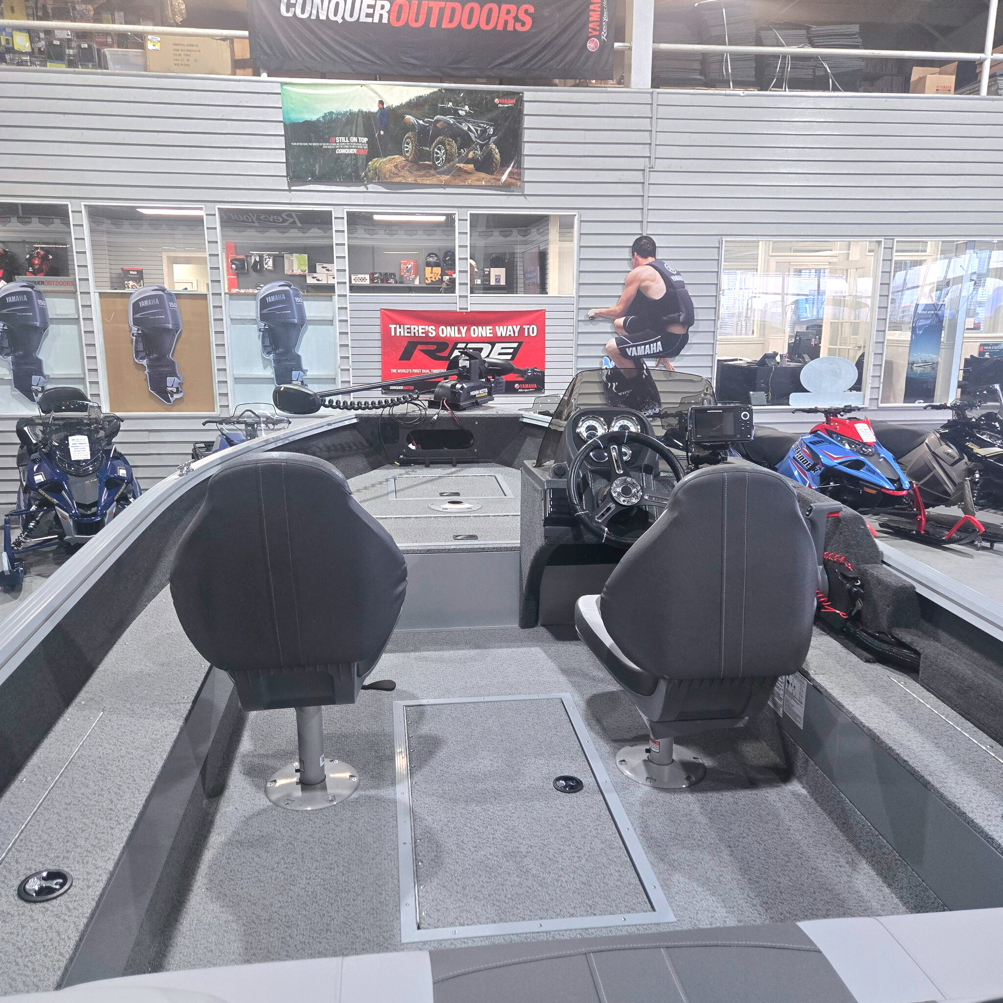 2023 STARCRAFT STEALTH 166 SC W/ 70HP YAMAHA BOAT SHOW PRICES NOW!