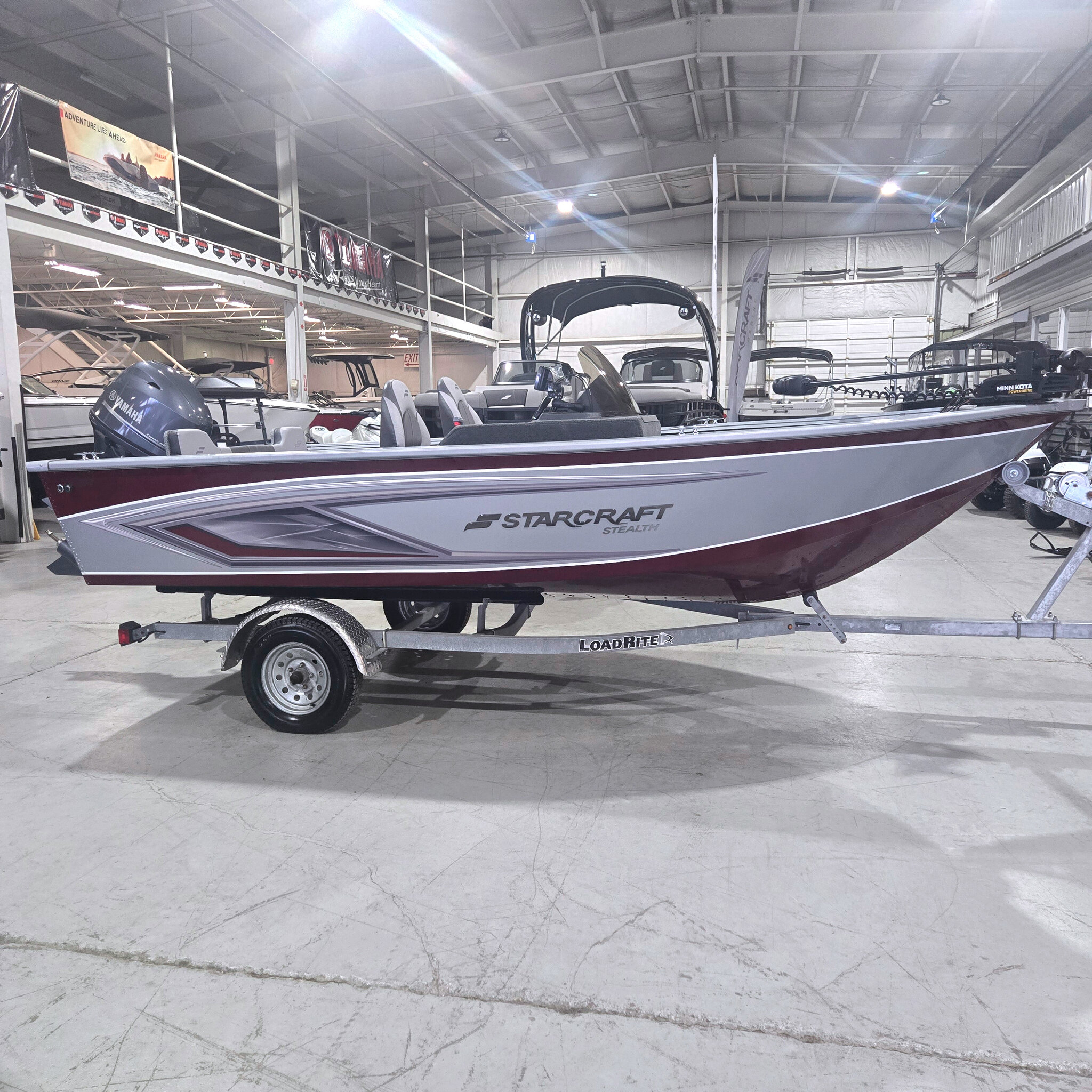 2023 STARCRAFT STEALTH 166 SC W/ 70HP YAMAHA BOAT SHOW PRICES NOW!