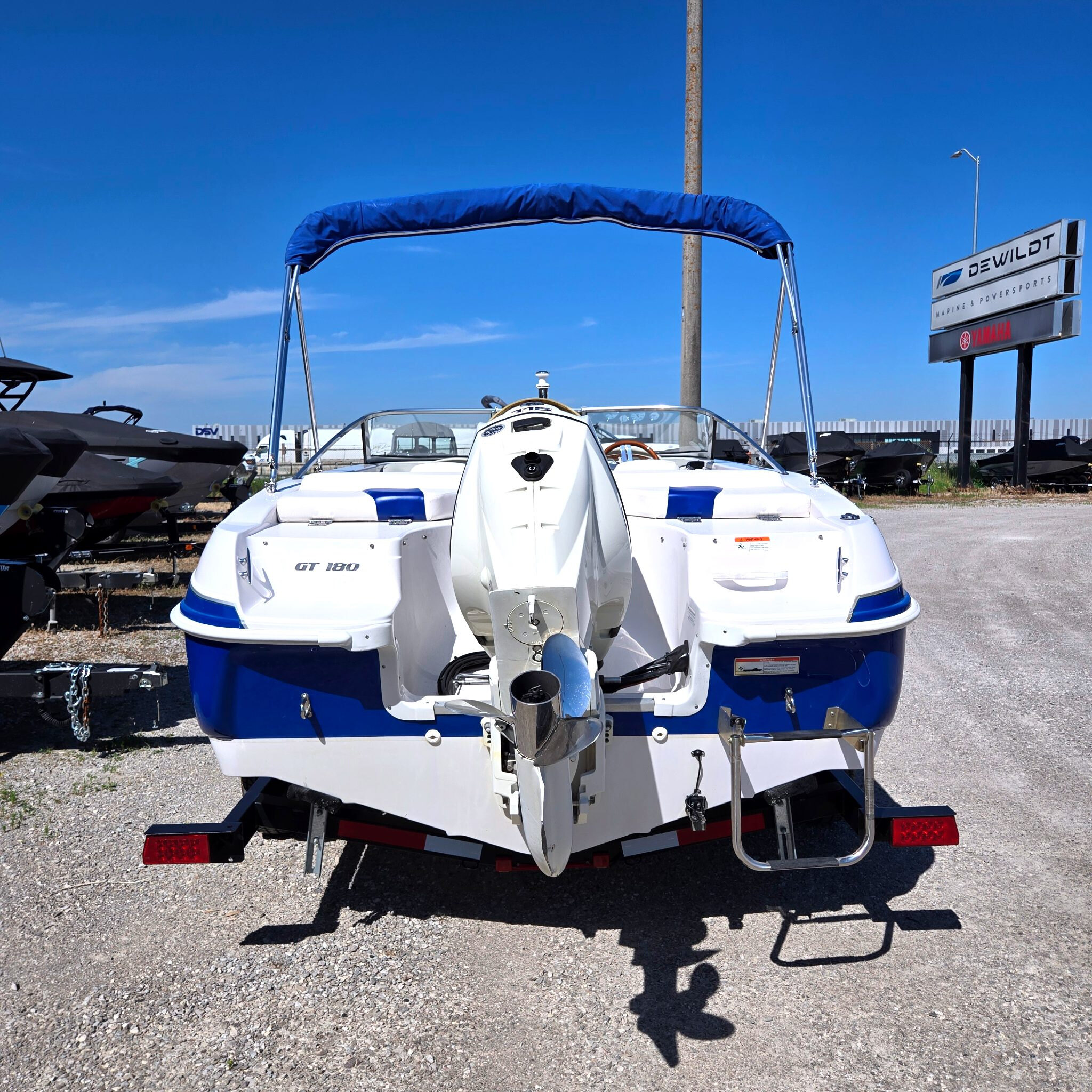 2011 GLASTRON GT180 W/115HP ETECH