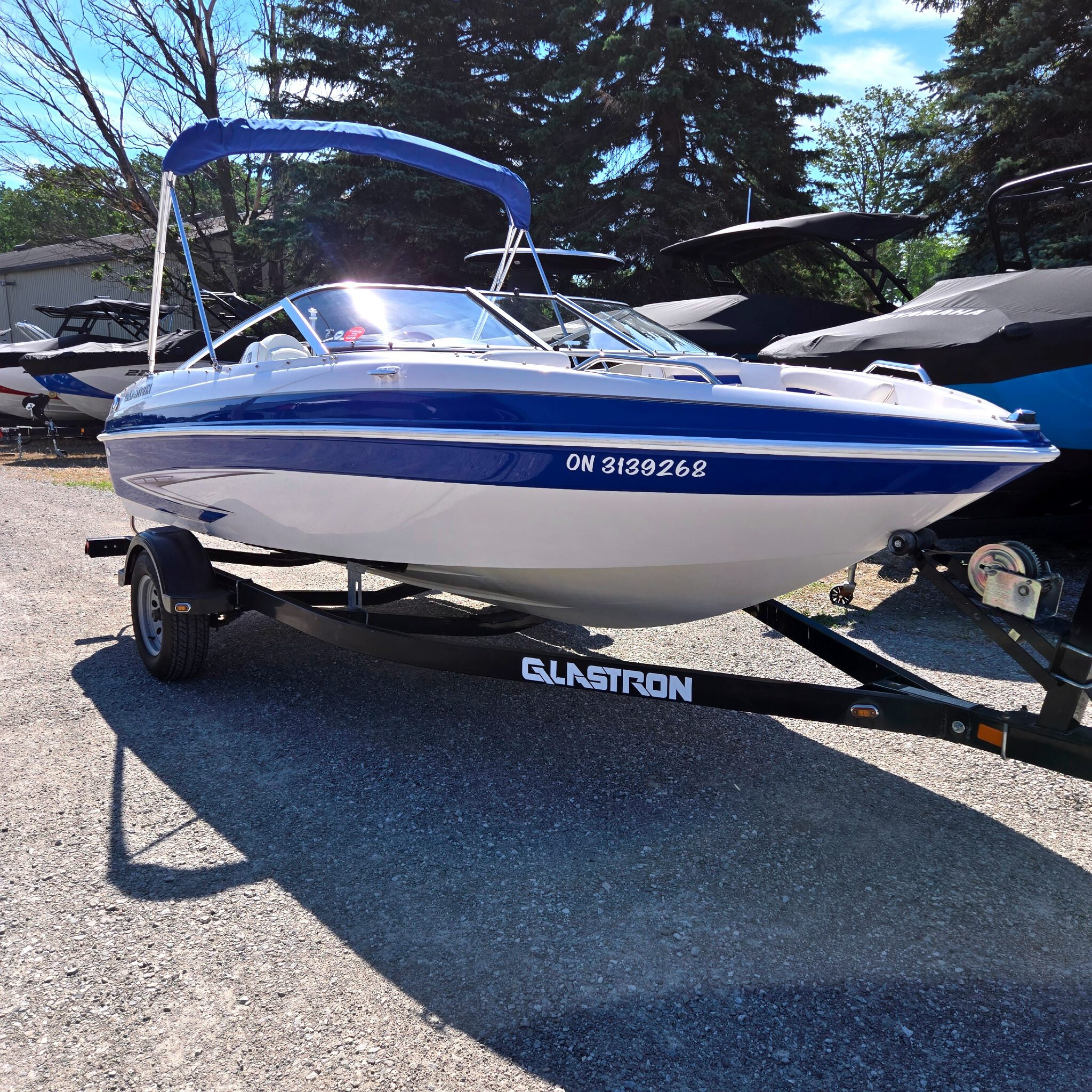 2011 GLASTRON GT180 W/115HP ETECH