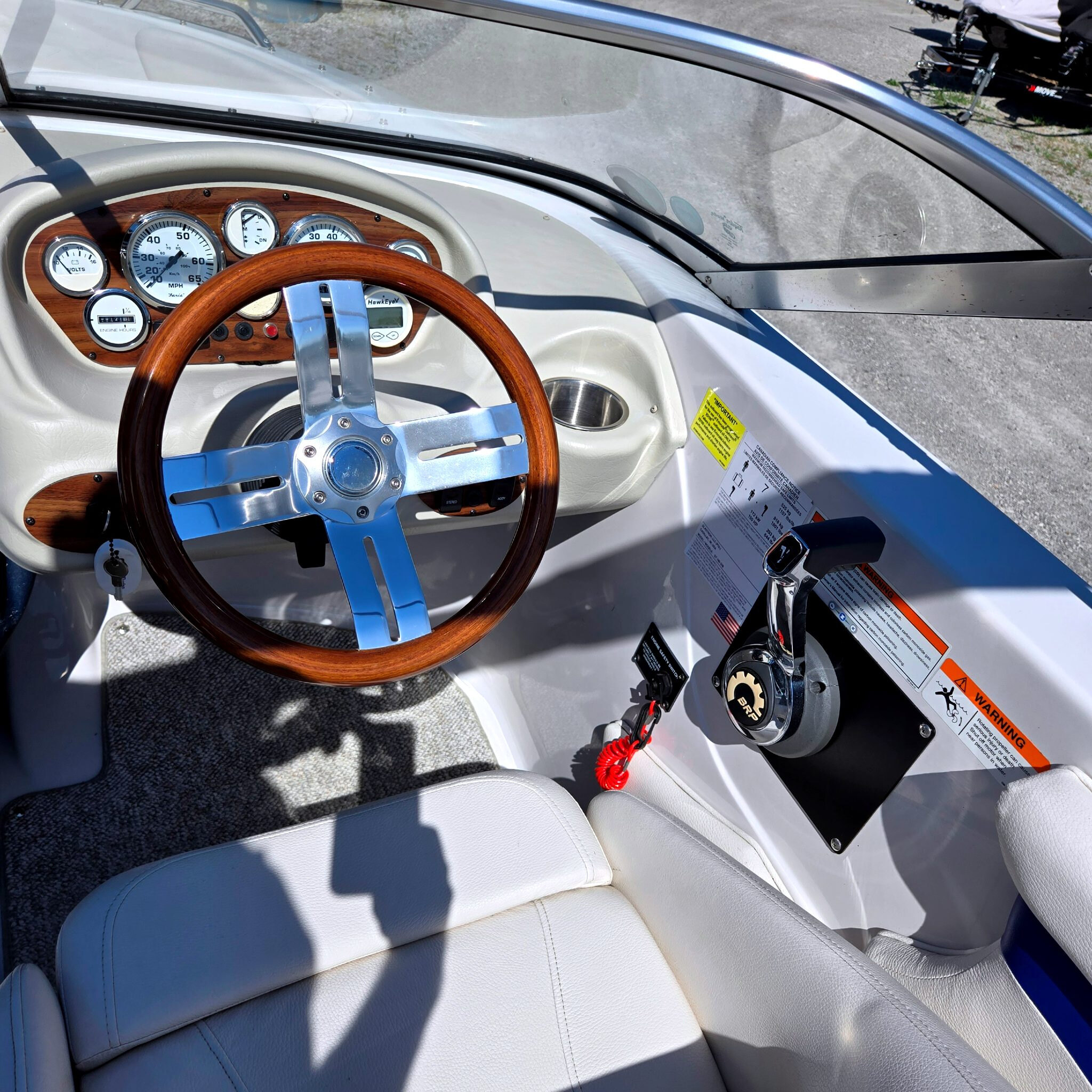 2011 GLASTRON GT180 W/115HP ETECH
