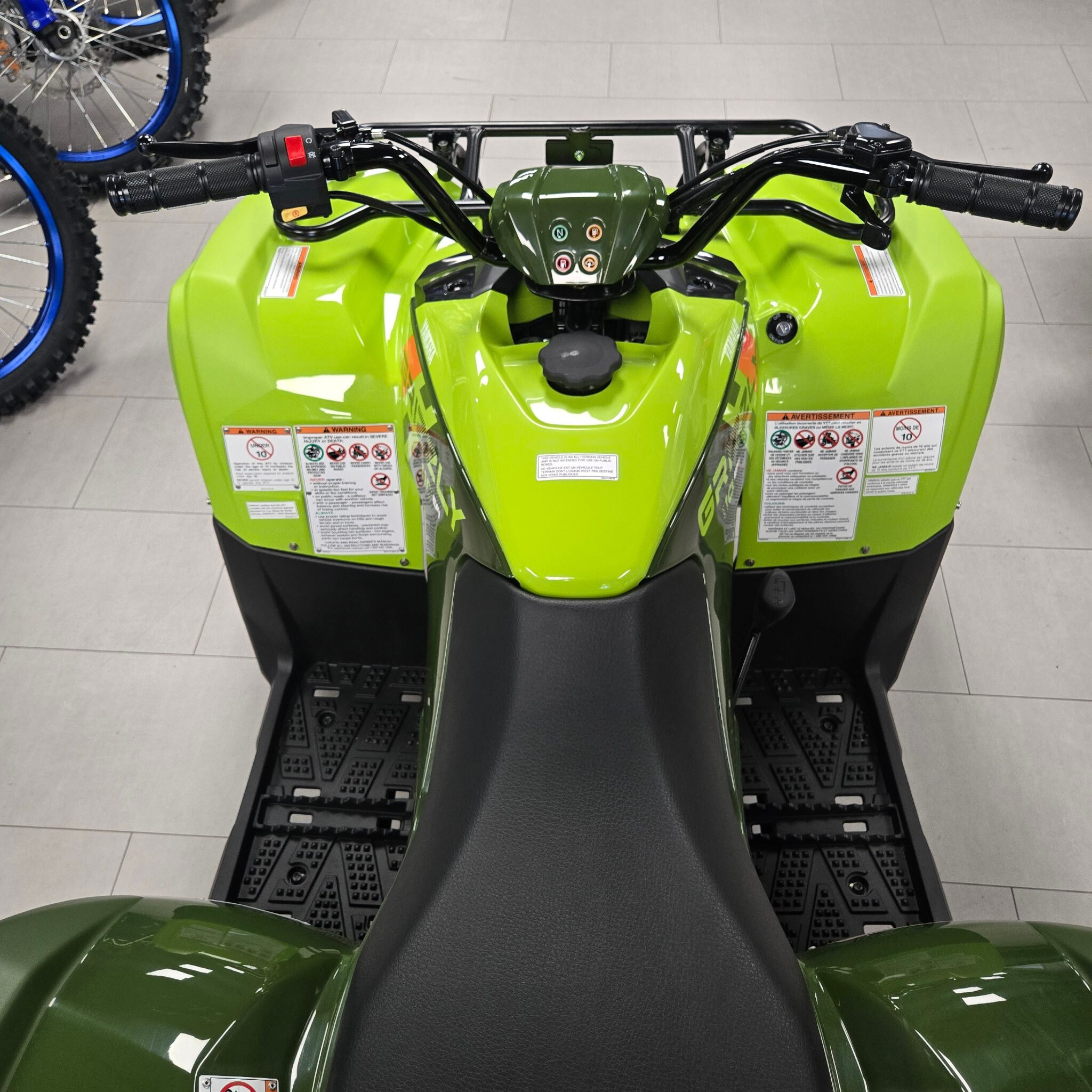 2026 Yamaha Grizzly 110 Tactical Green/Acid Green