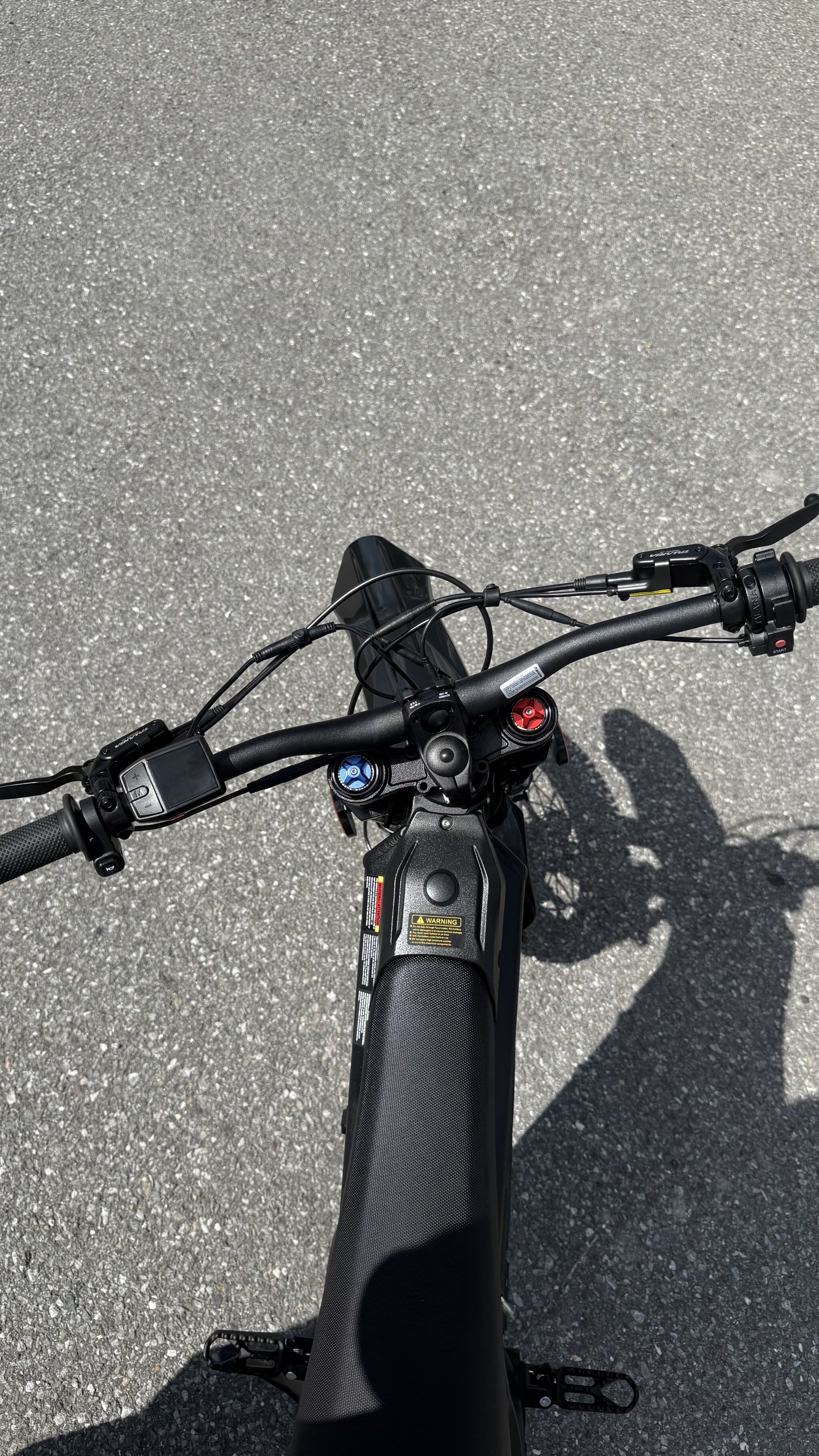 Moto tout-terrain électrique Talaria X3 Mini Lite, noire