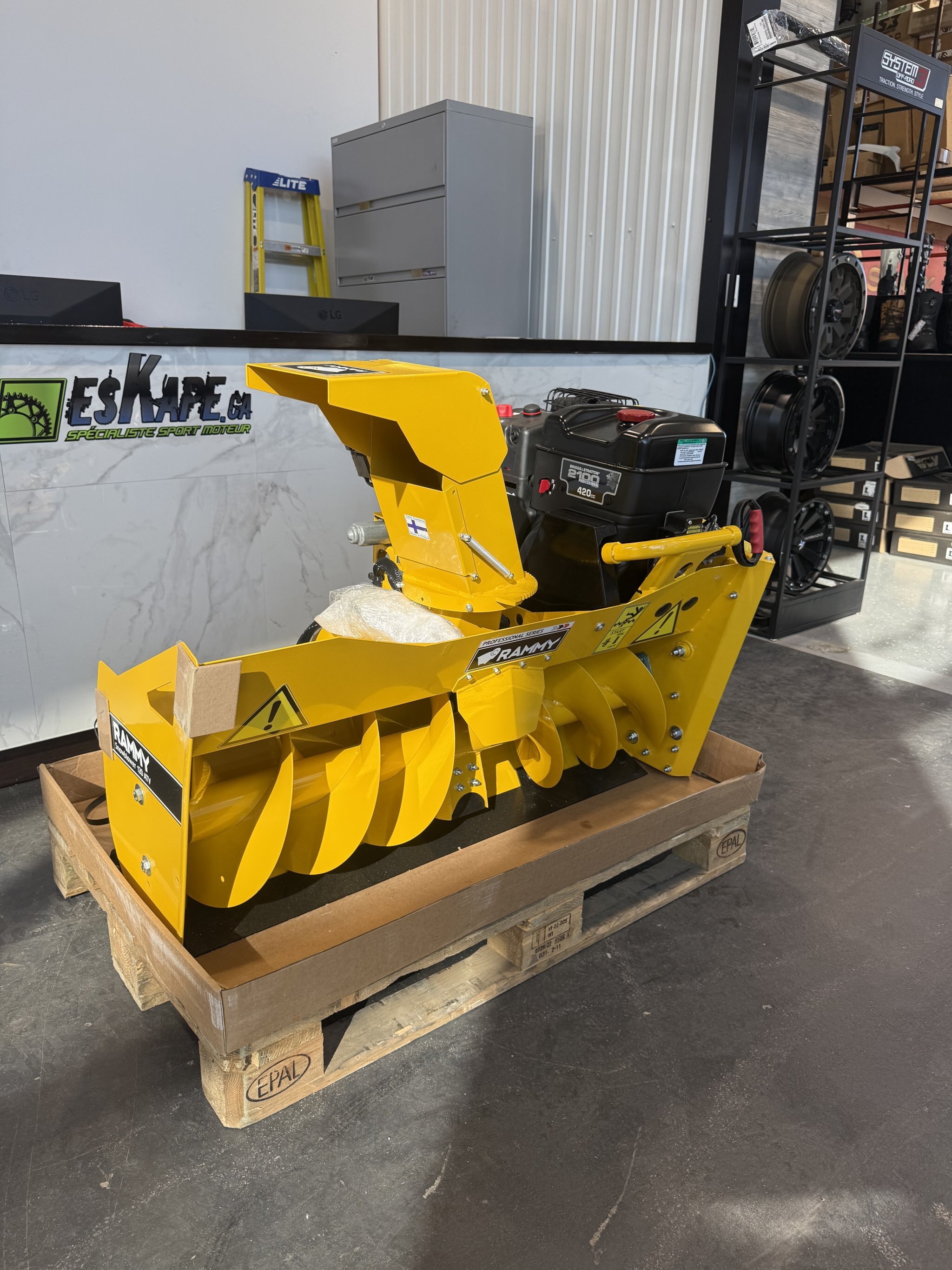 Déneigeuse RAMMY 120 ATV